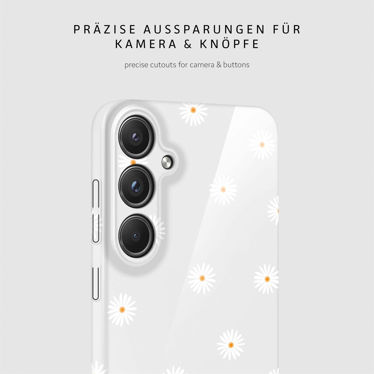Splash Case für Samsung Galaxy S20 FE in der Farbe Daisy Delight (Weiß)
