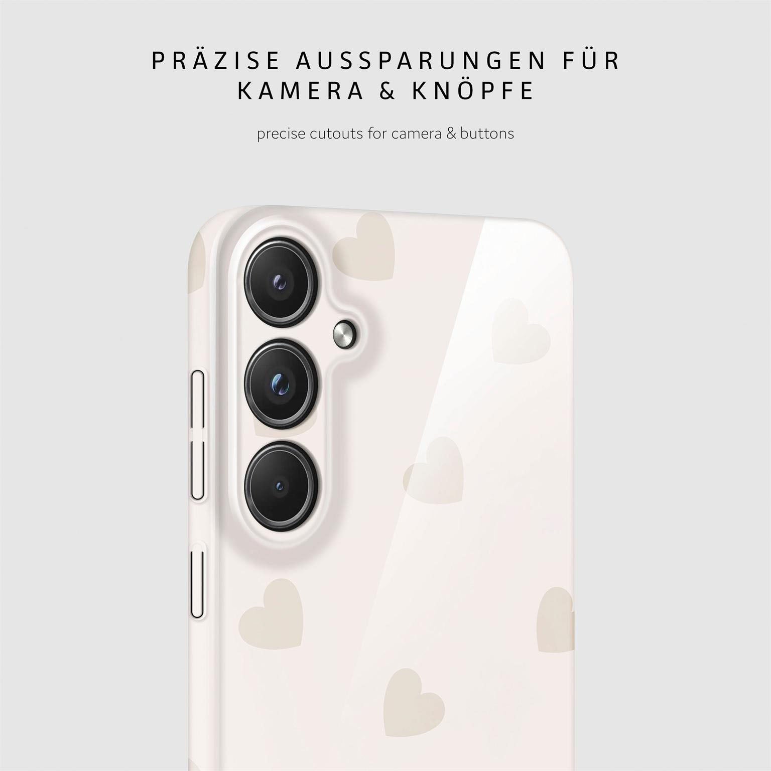Splash Case für Samsung Galaxy S20 FE in der Farbe Latte Love (Braun / Beige)
