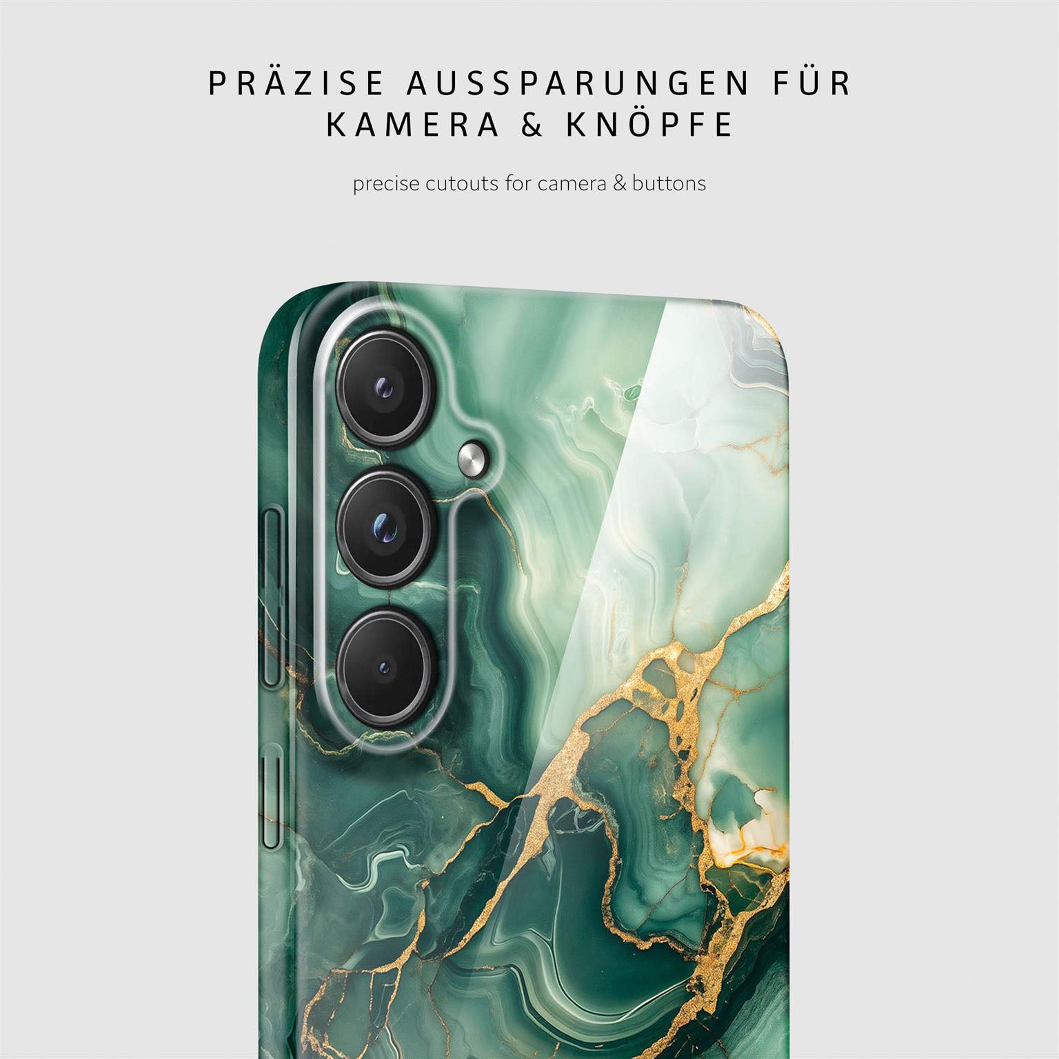 Bliss Cover für Samsung Galaxy S20 FE in der Farbe Emerald Flow (Grün)