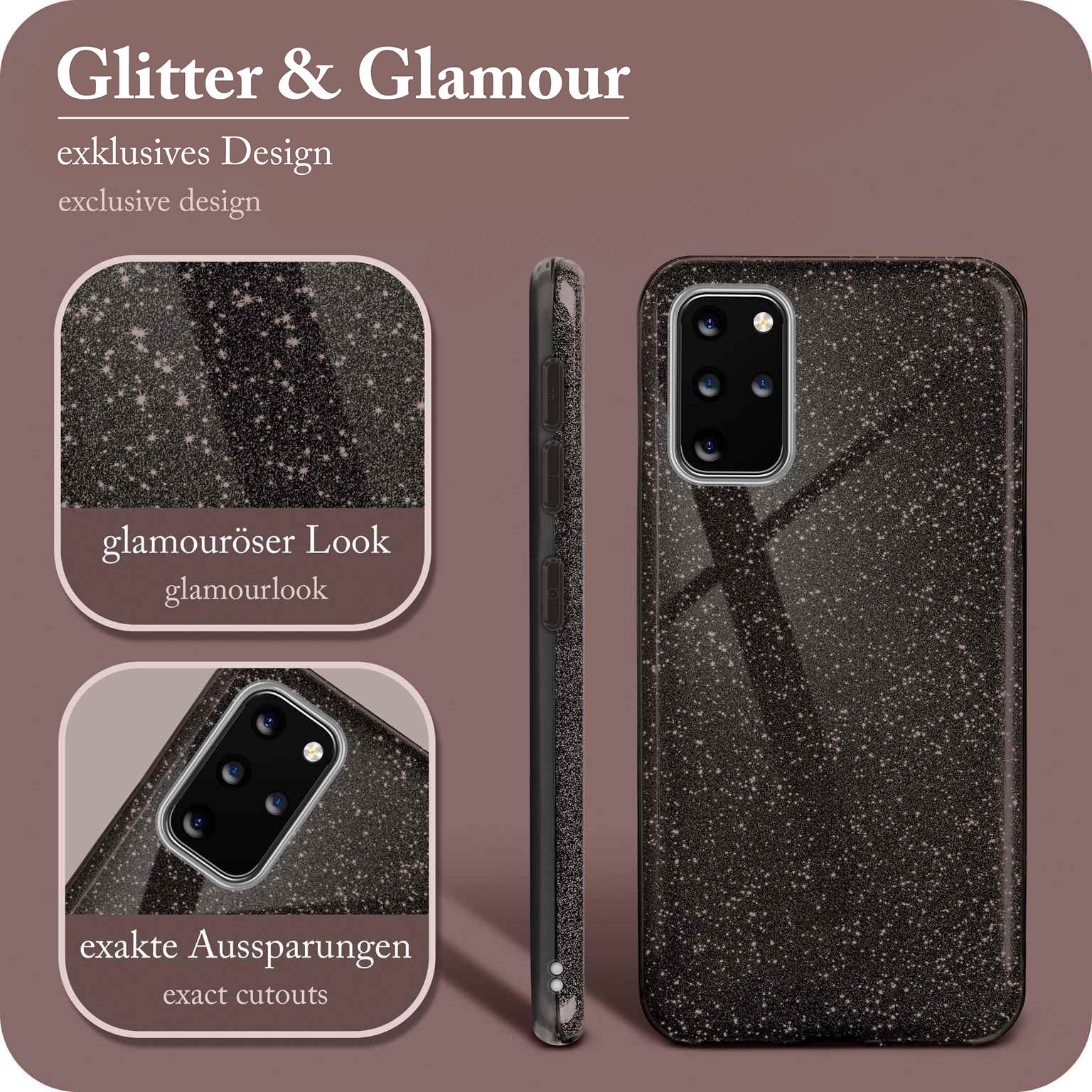 Glitter Case für Samsung Galaxy S20 Plus