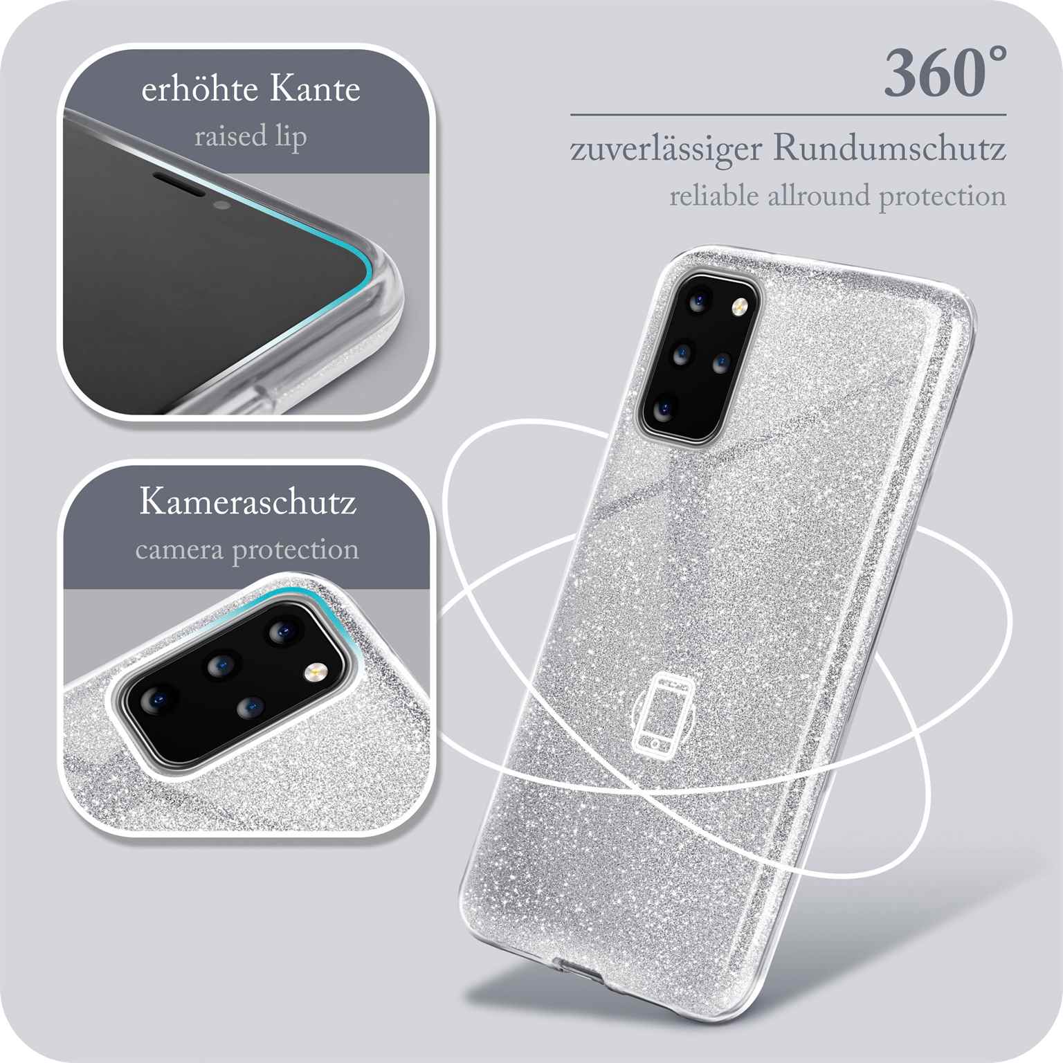 Glitter Case für Samsung Galaxy S20 Plus