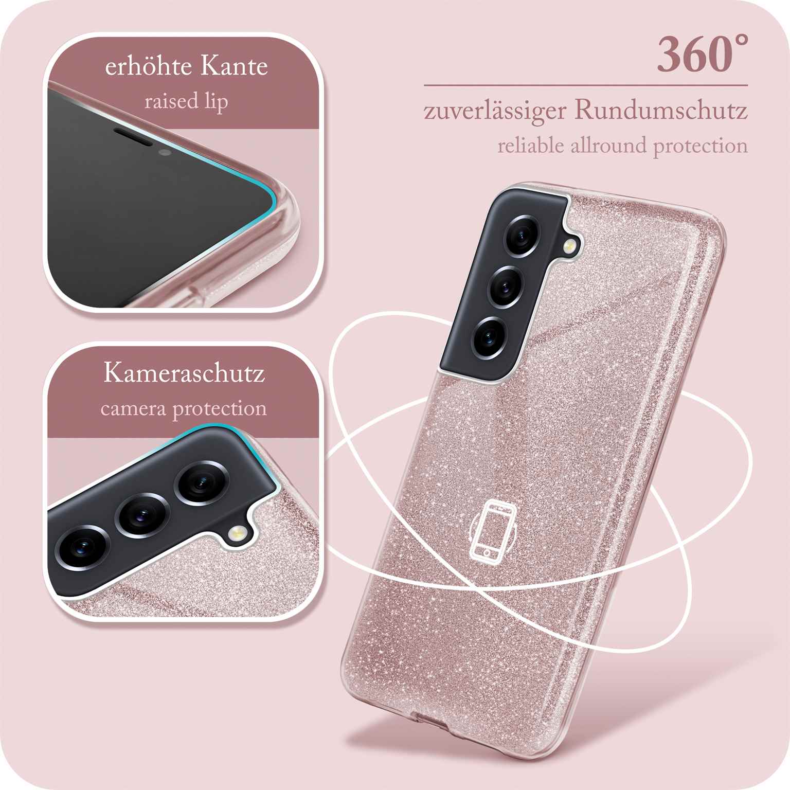 Glitter Case für Samsung Galaxy S21 FE 5G
