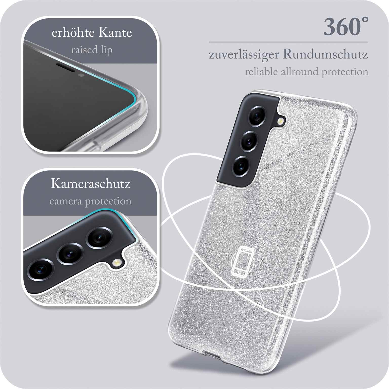 Glitter Case für Samsung Galaxy S21 FE 5G