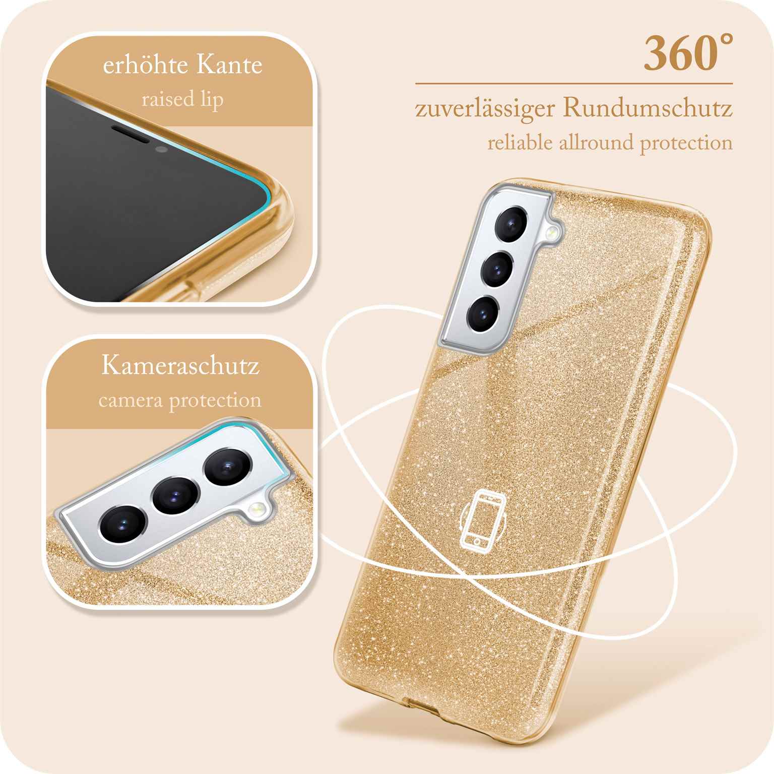 Glitter Case für Samsung Galaxy S21