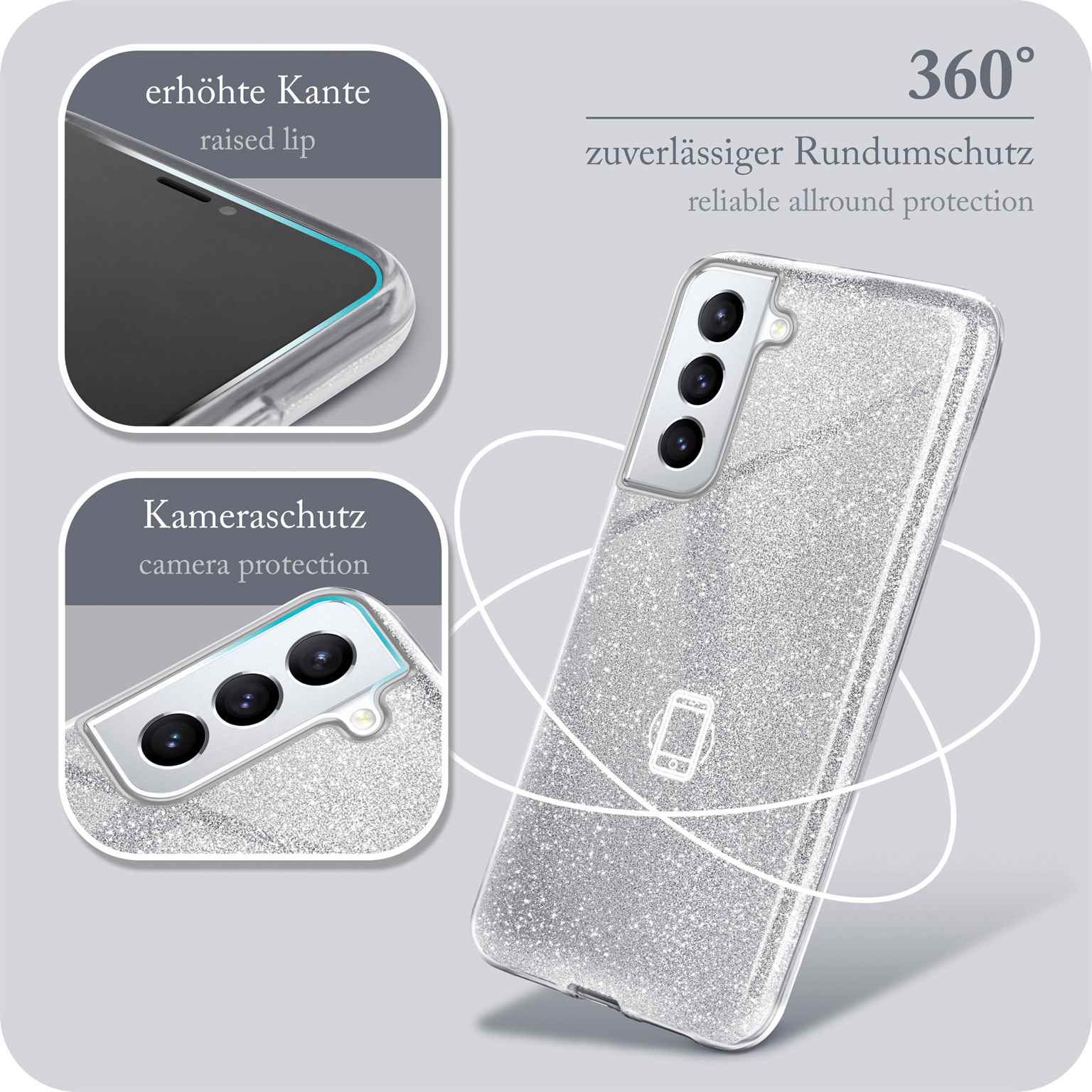 Glitter Case für Samsung Galaxy S21