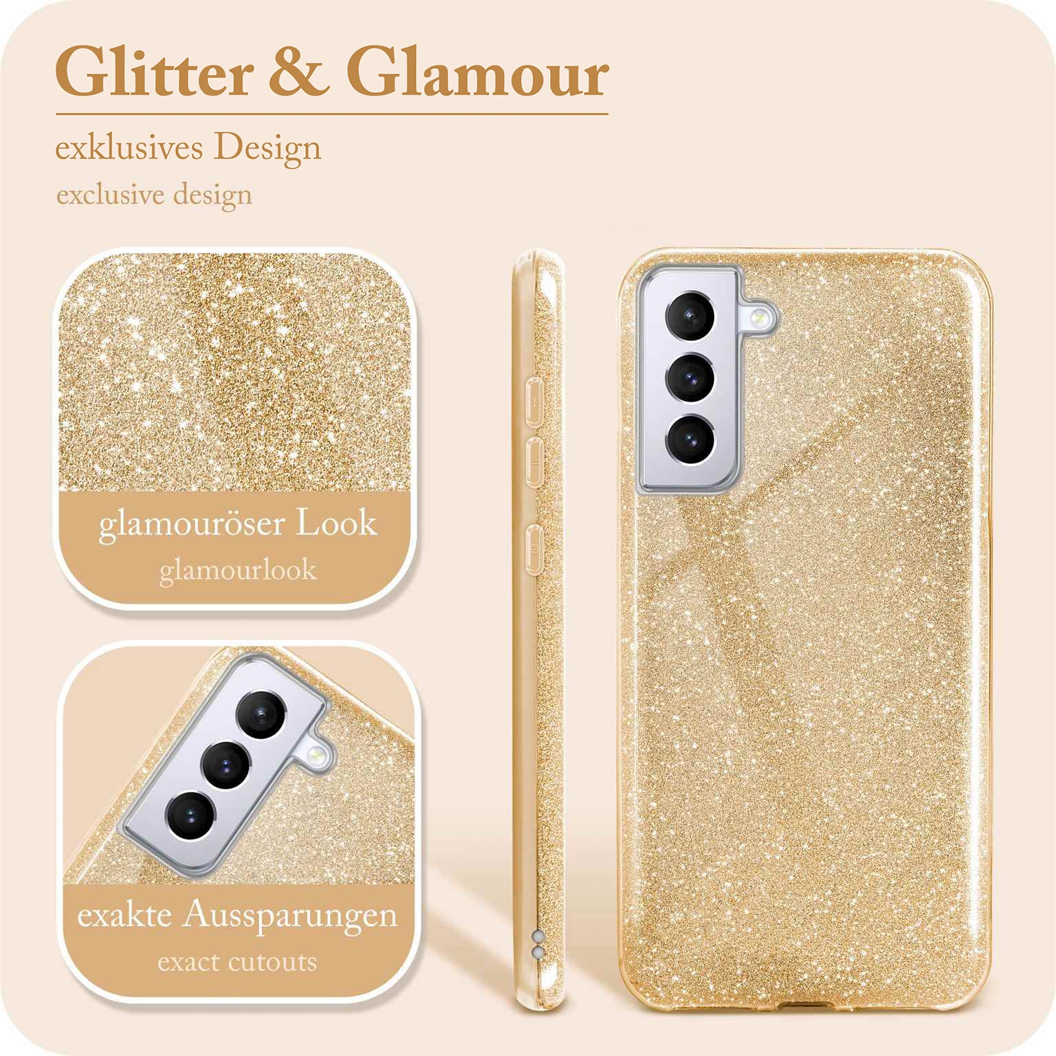 Glitter Case für Samsung Galaxy S21 Plus