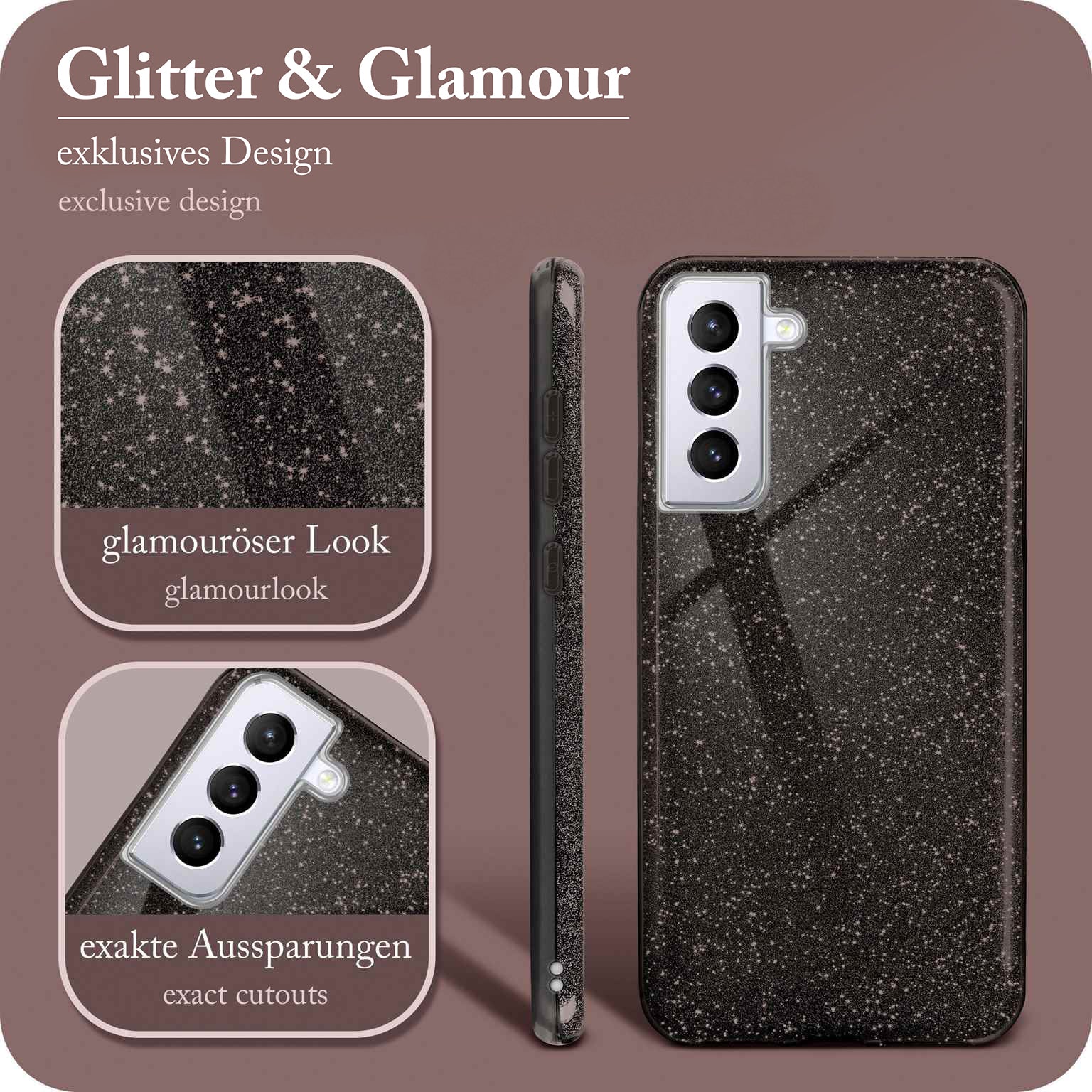 Glitter Case für Samsung Galaxy S21 Plus