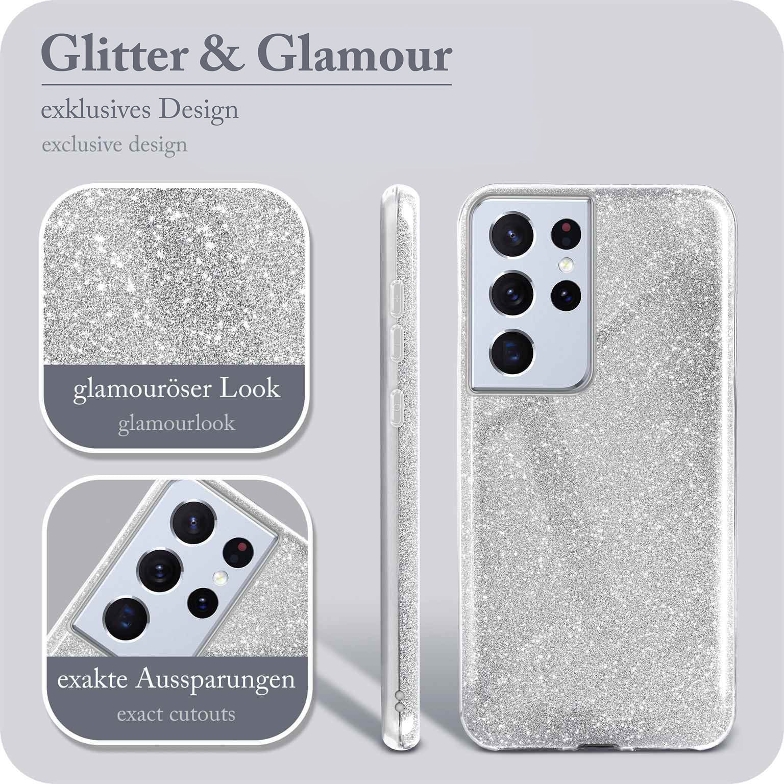 Glitter Case für Samsung Galaxy S21 Ultra