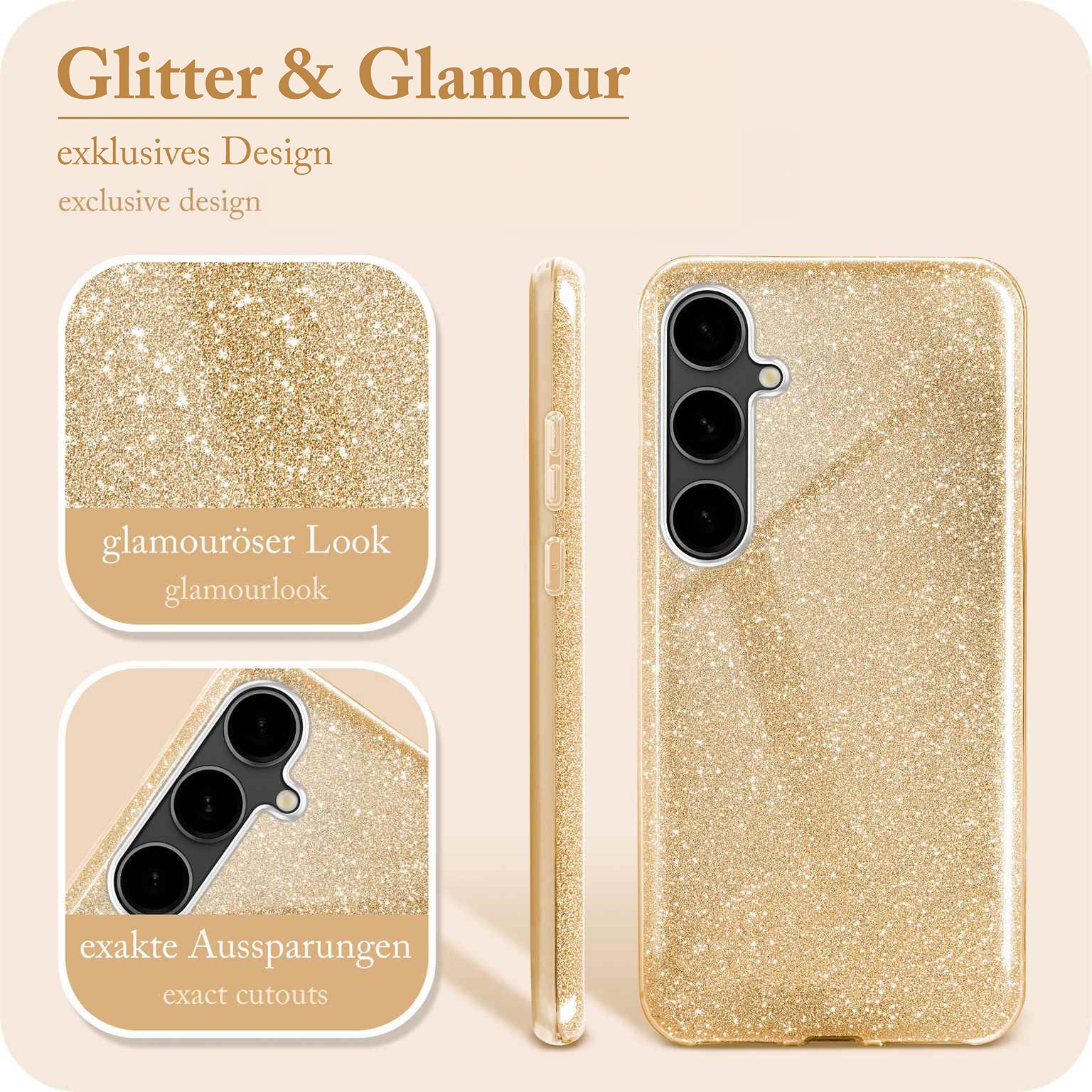 Glitter Case für Samsung Galaxy S23 FE