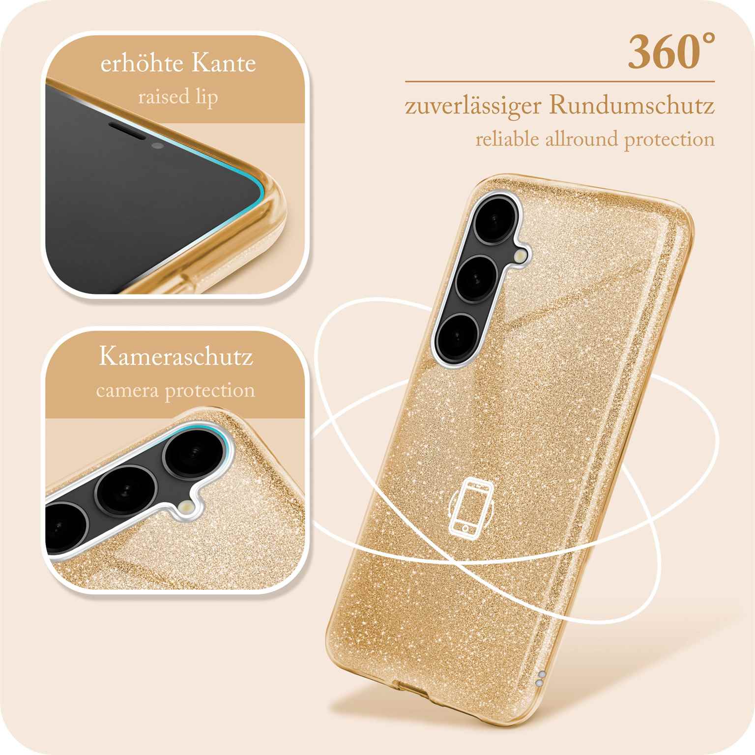 Glitter Case für Samsung Galaxy S23 FE