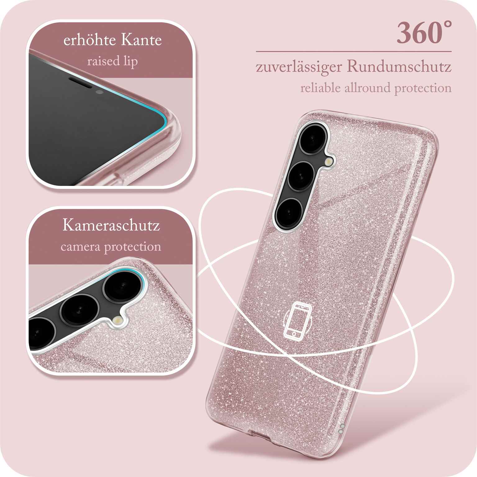 Glitter Case für Samsung Galaxy S23 FE