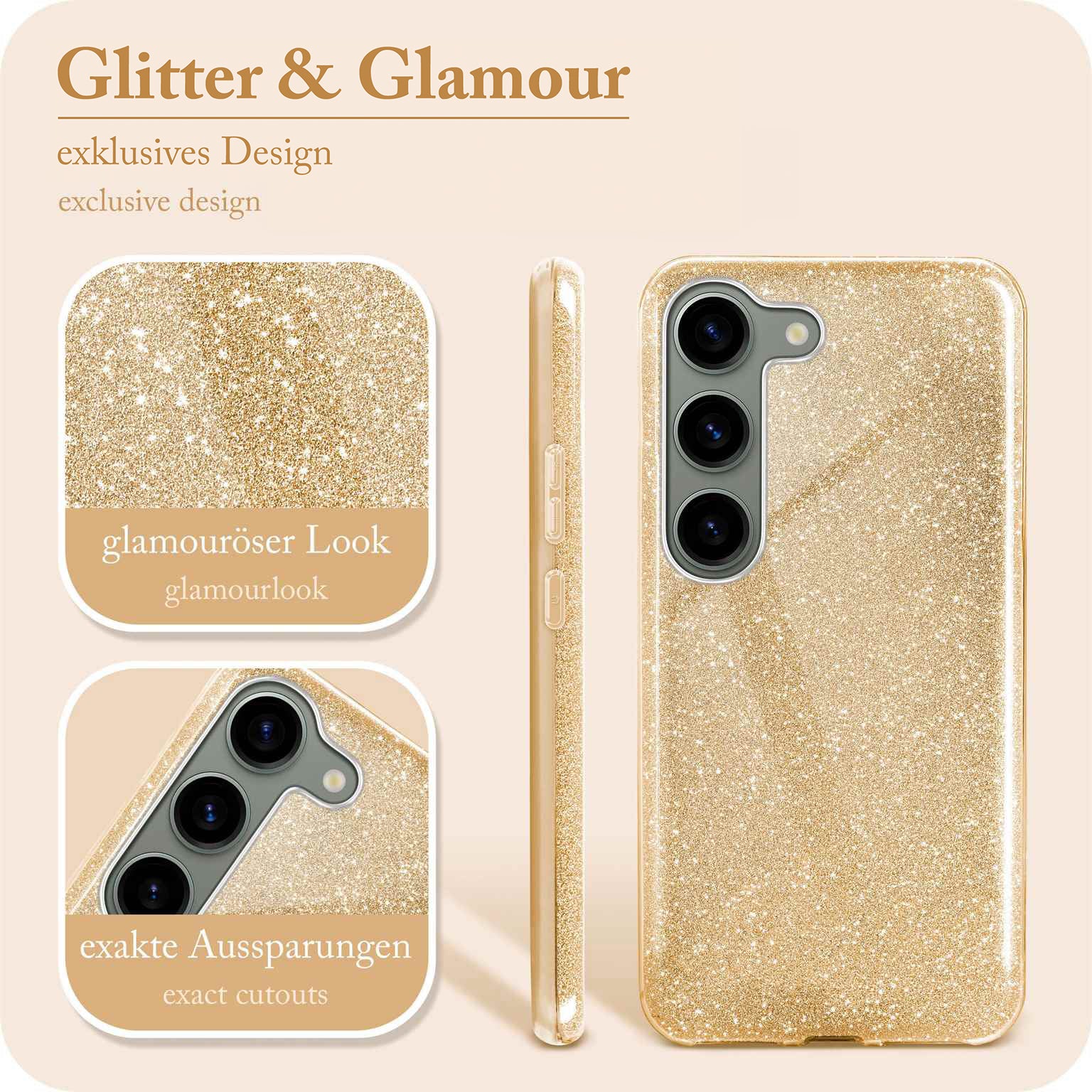 Glitter Case für Samsung Galaxy S23