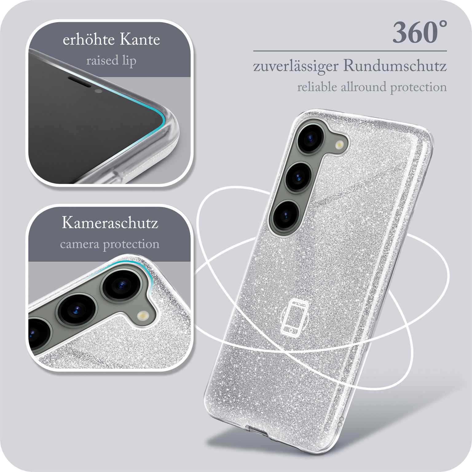 Glitter Case für Samsung Galaxy S23