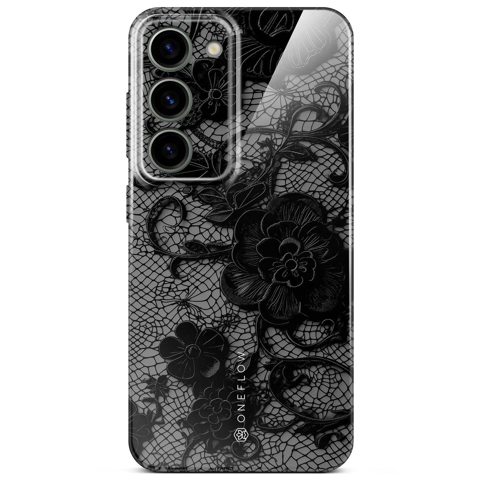 Splash Case für Samsung Galaxy S23 in der Farbe Delicate Dream (Schwarz)