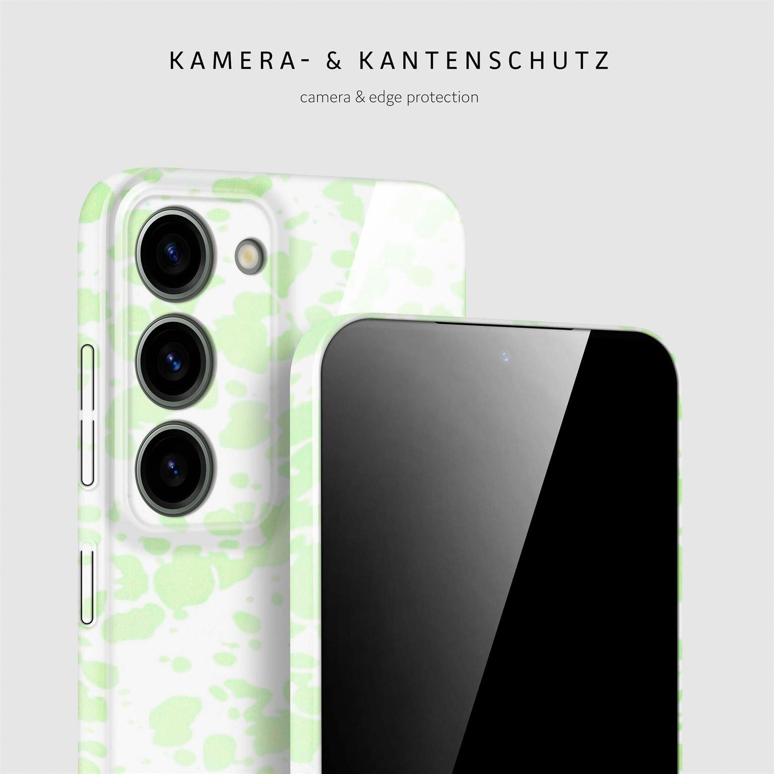 Splash Case für Samsung Galaxy S23 in der Farbe Mint Mirage (Grün)