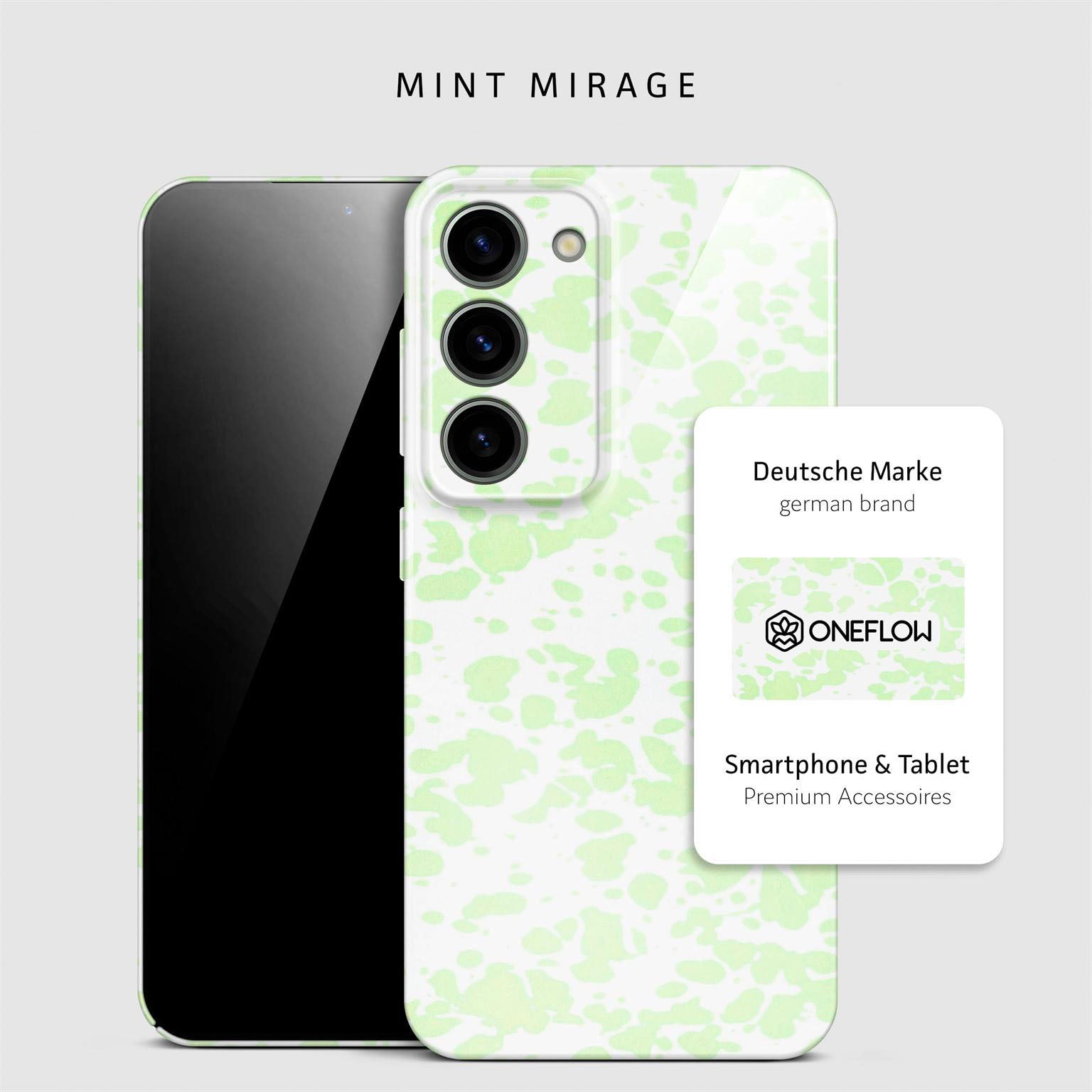Splash Case für Samsung Galaxy S23 in der Farbe Mint Mirage (Grün)