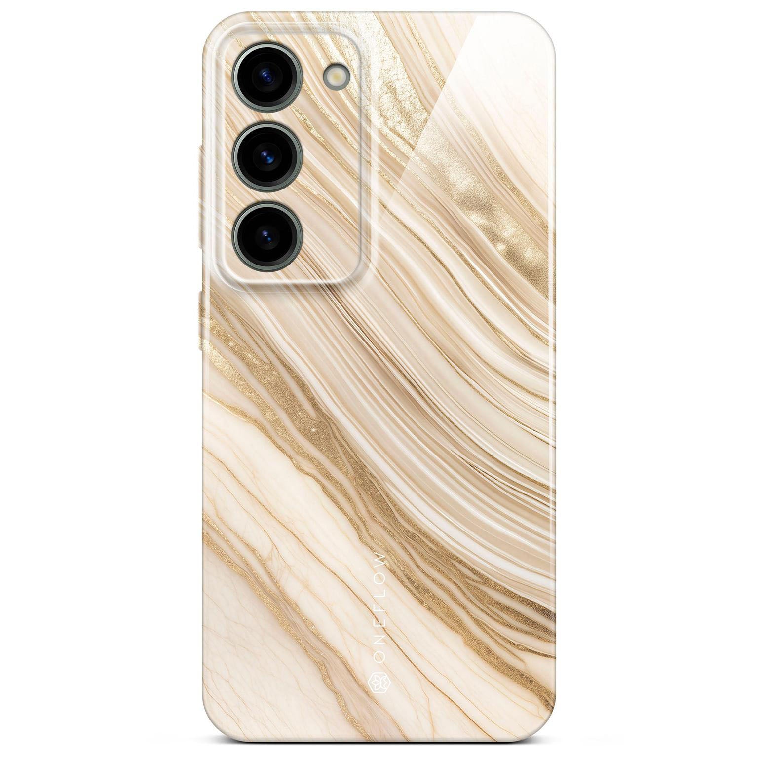 Bliss Cover für Samsung Galaxy S23 in der Farbe Sand Dune (Braun / Beige)
