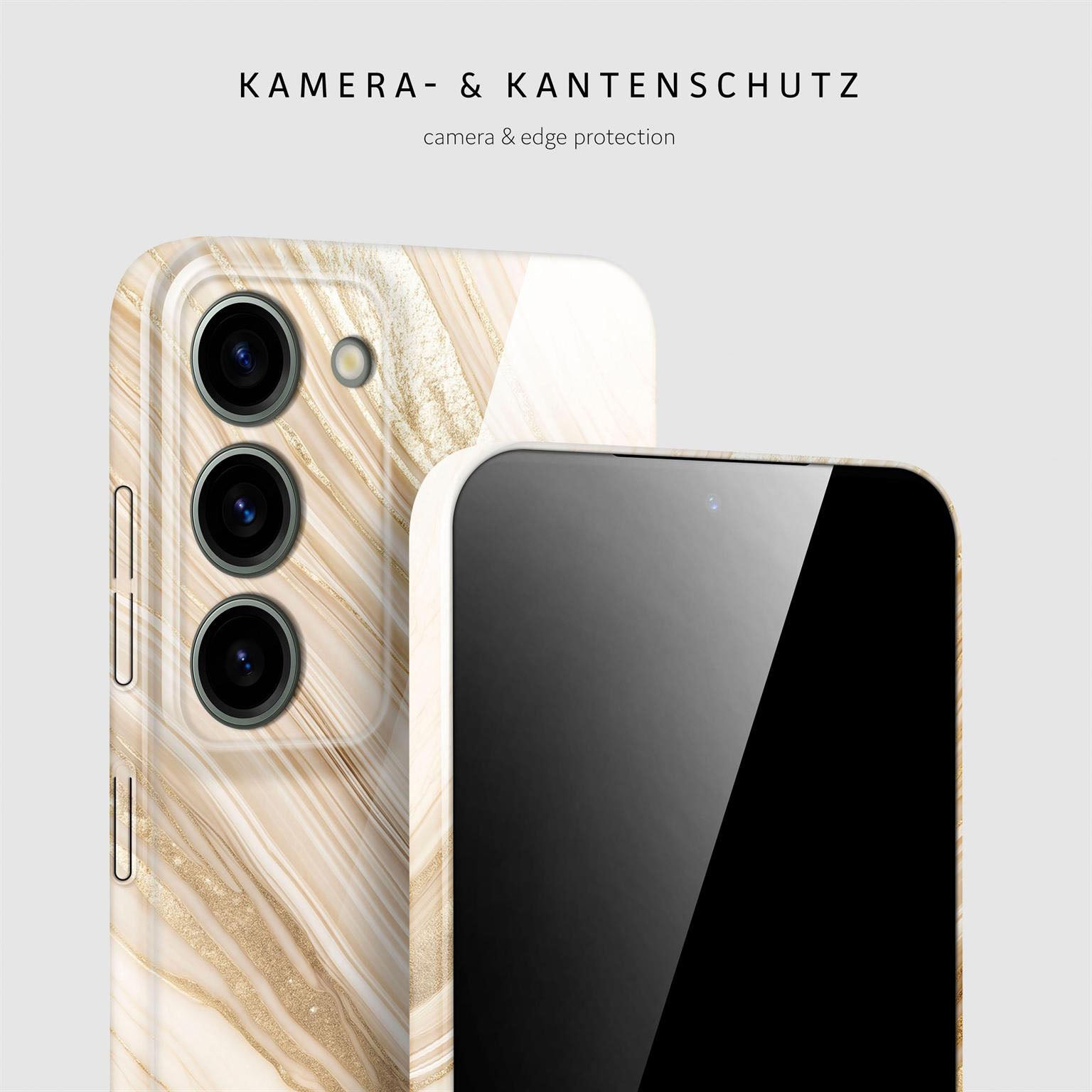 Bliss Cover für Samsung Galaxy S23 in der Farbe Sand Dune (Braun / Beige)