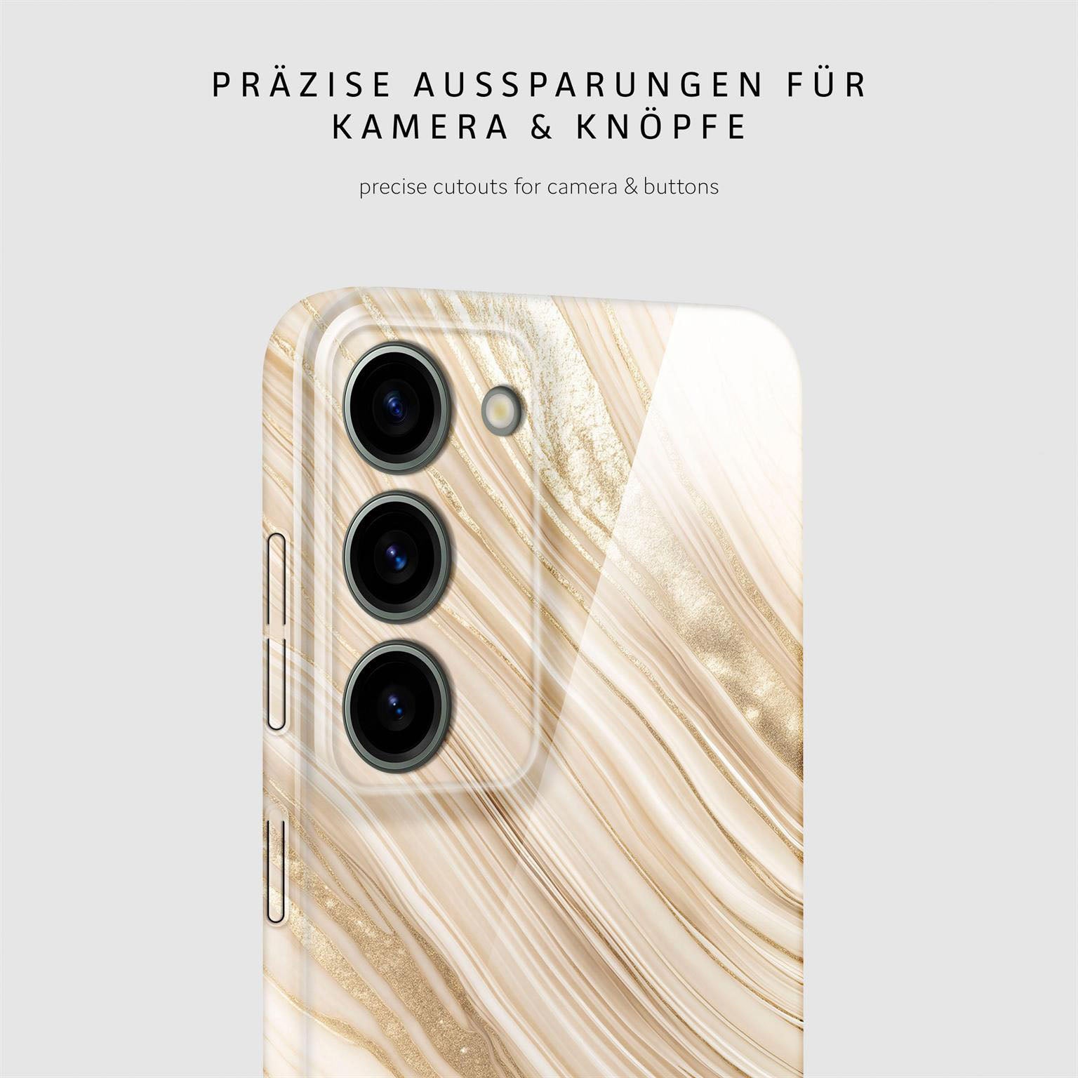 Bliss Cover für Samsung Galaxy S23 in der Farbe Sand Dune (Braun / Beige)