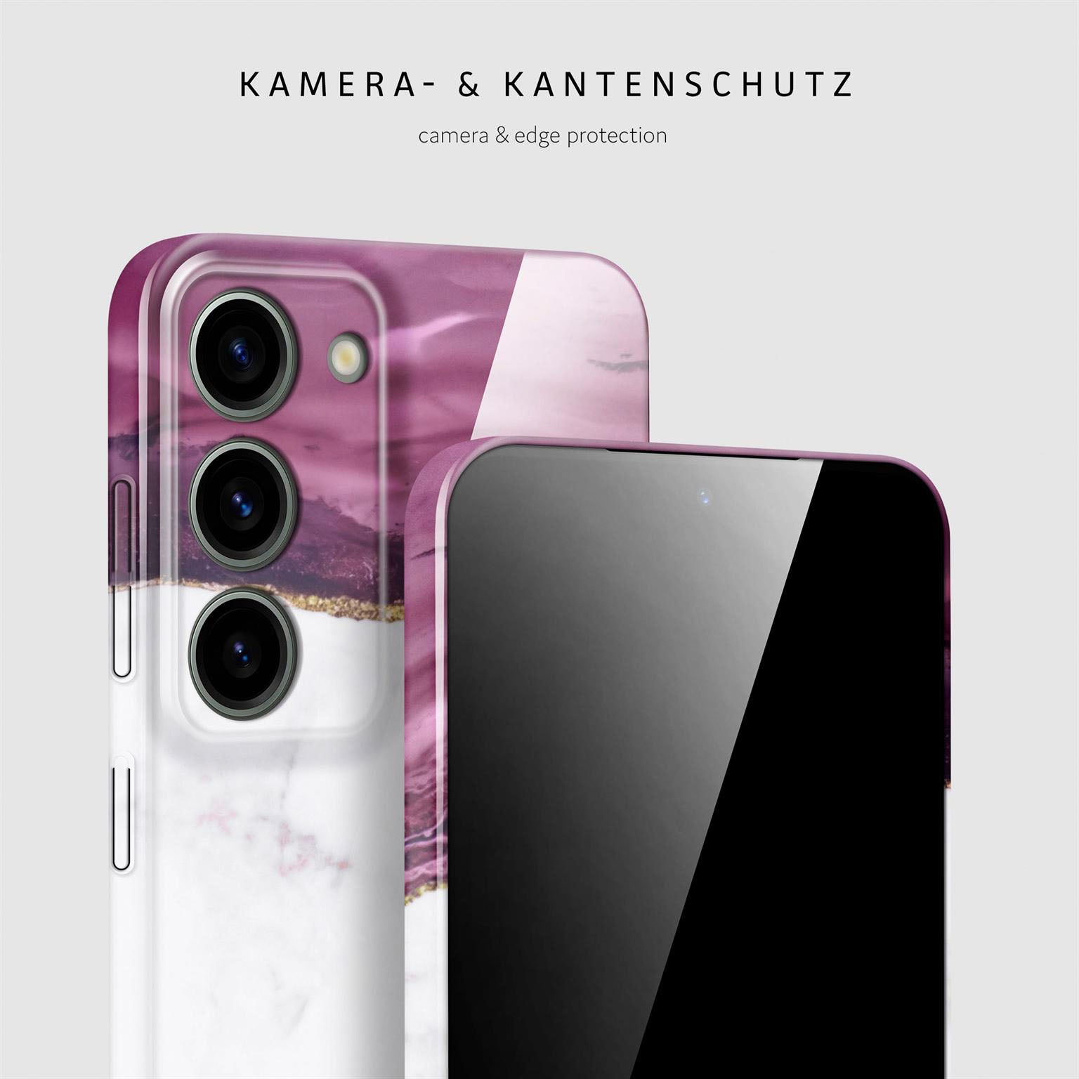 Bliss Cover für Samsung Galaxy S23 in der Farbe Velvet Kiss (Rosa / Pink)