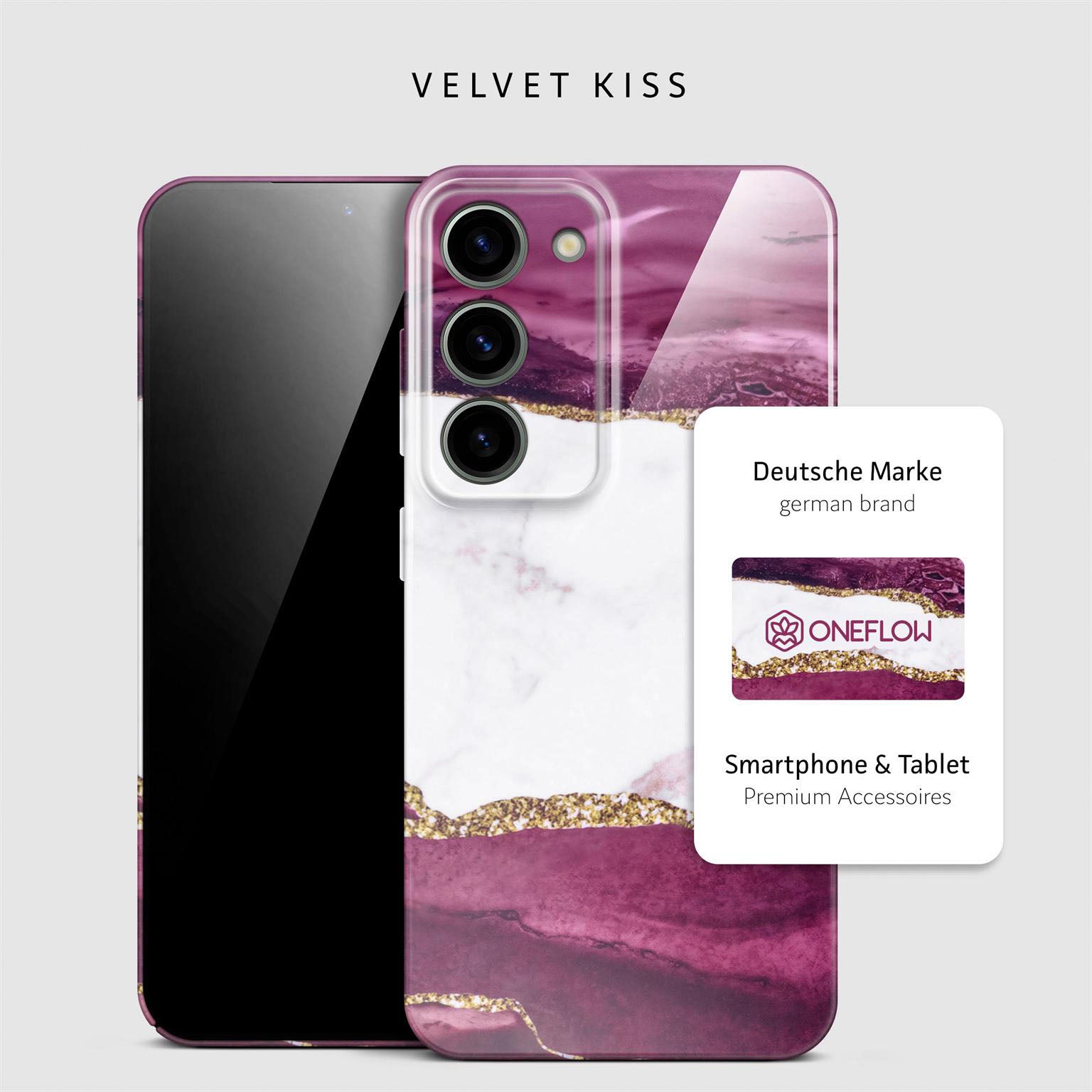 Bliss Cover für Samsung Galaxy S23 in der Farbe Velvet Kiss (Rosa / Pink)