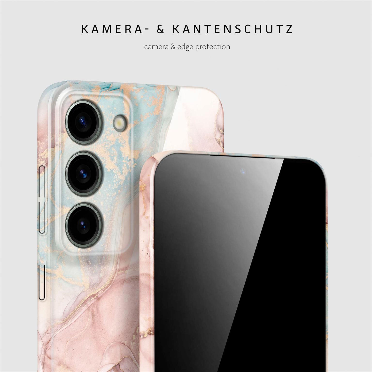 Bliss Cover für Samsung Galaxy S23 in der Farbe Rose Serenity (Rosa / Pink)