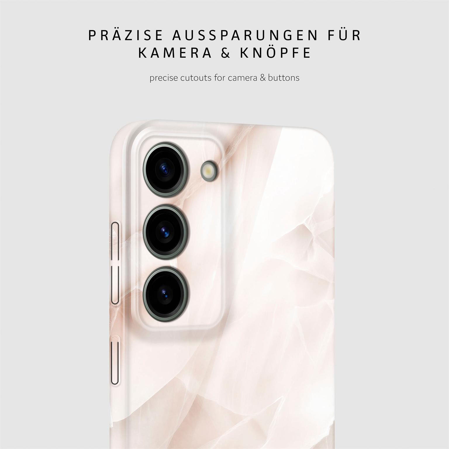 Bliss Cover für Samsung Galaxy S23 in der Farbe Soft Blush (Braun / Beige)