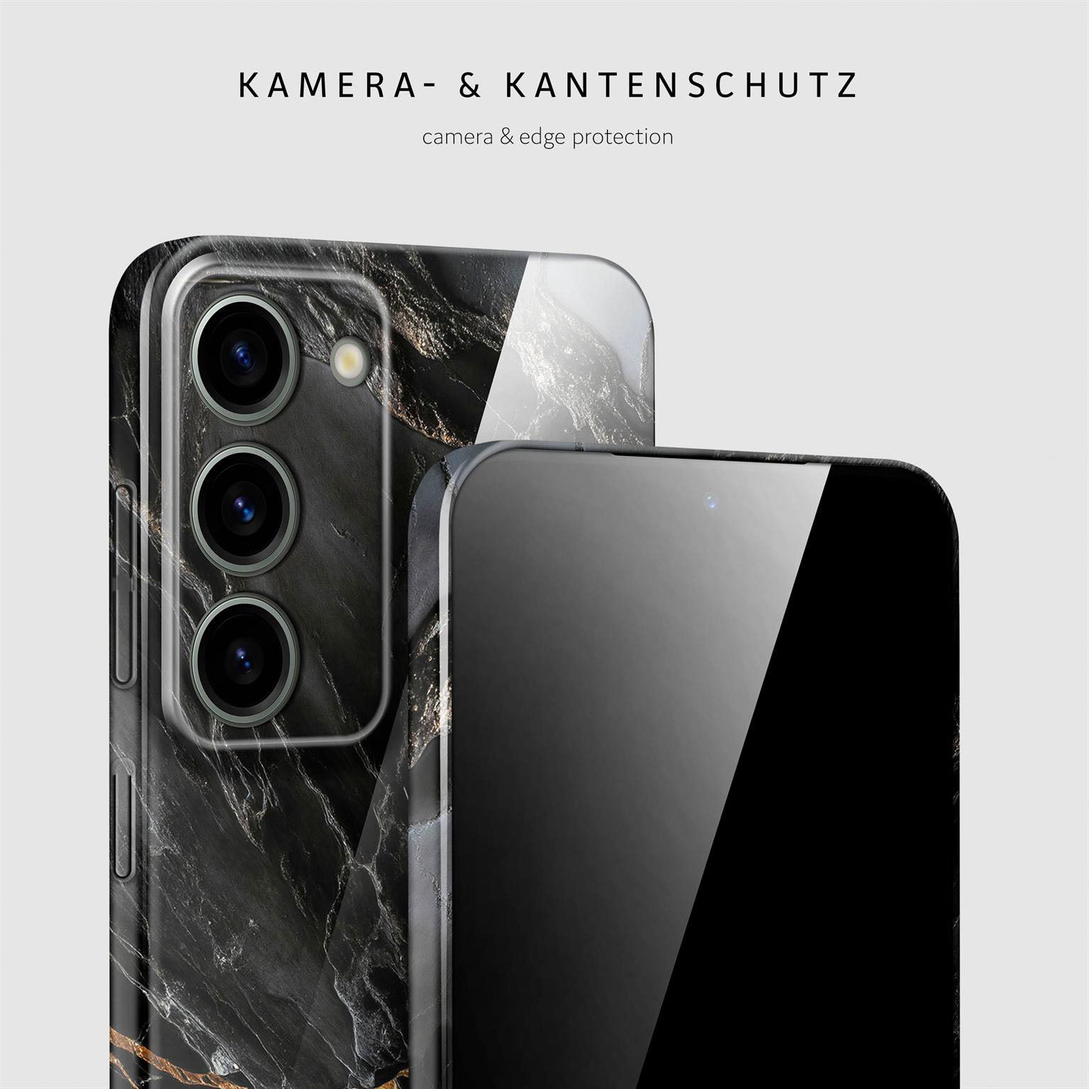 Bliss Cover für Samsung Galaxy S23 in der Farbe Black Mirage (Schwarz)