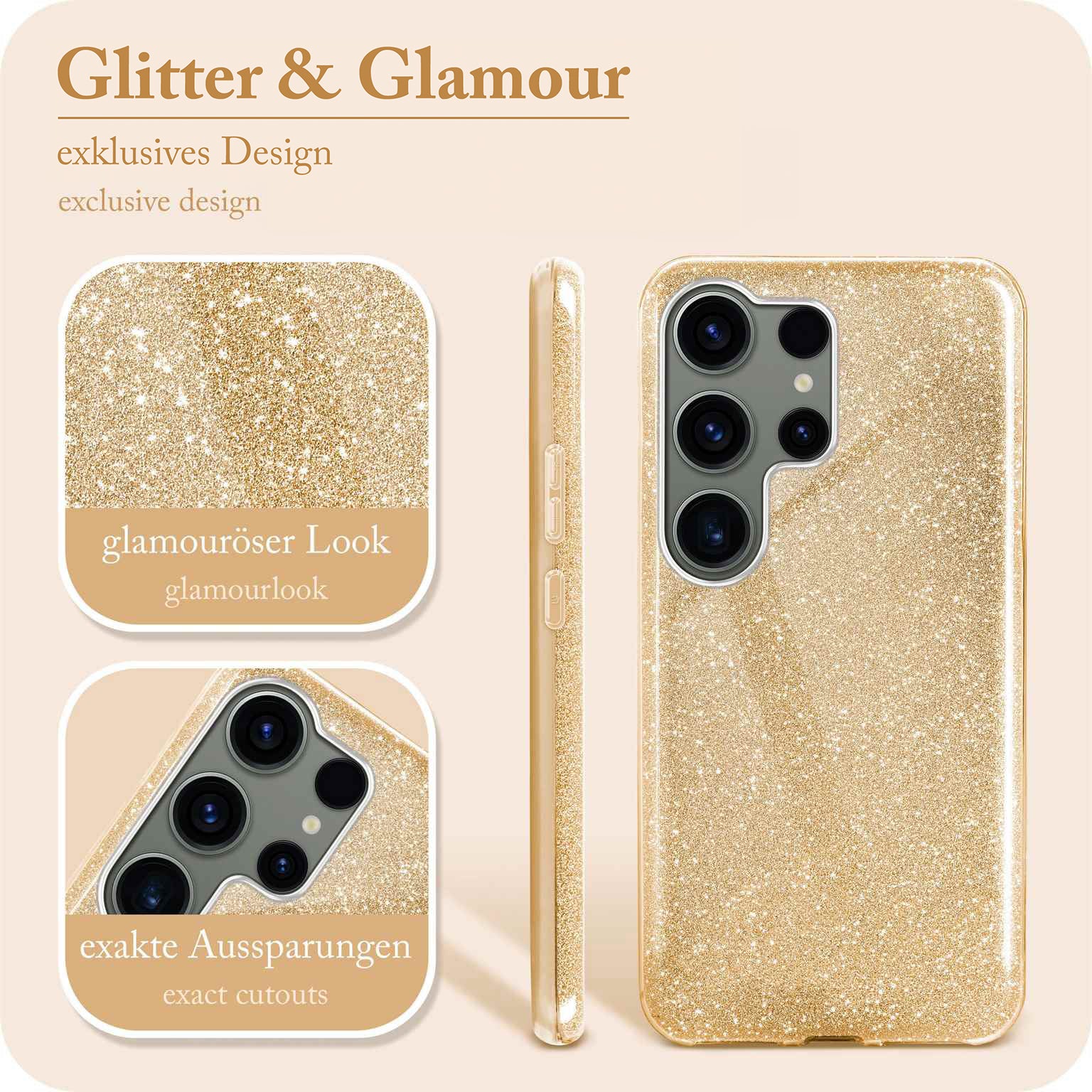 Glitter Case für Samsung Galaxy S23 Ultra