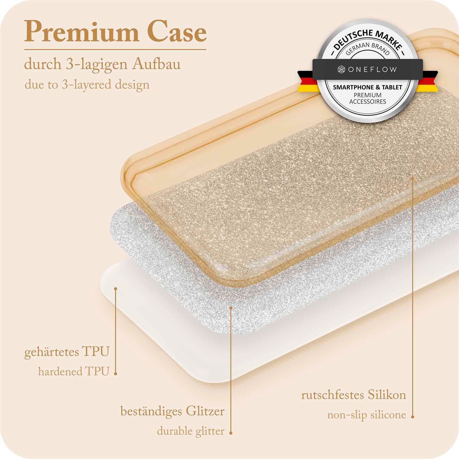 Glitter Case für Samsung Galaxy S23 Ultra