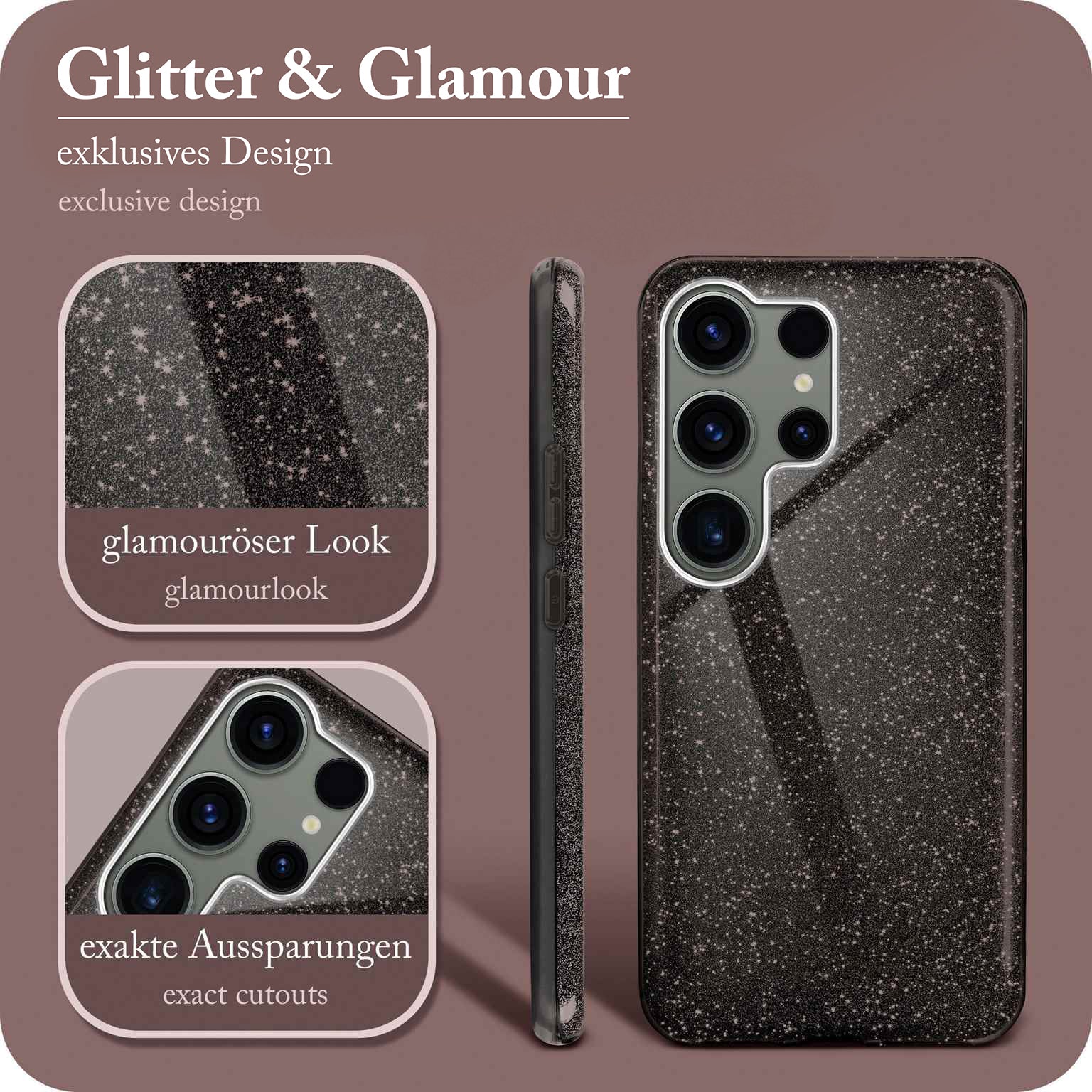 Glitter Case für Samsung Galaxy S23 Ultra