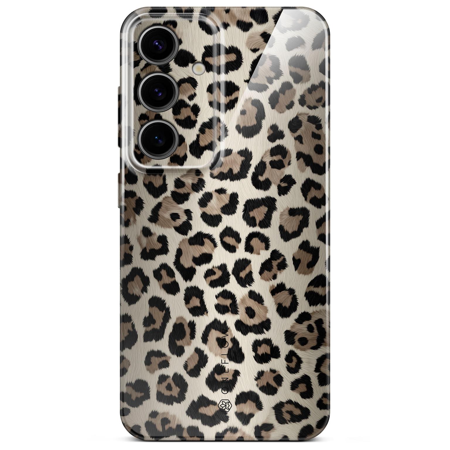 Wild Cover für Samsung Galaxy S24 in der Farbe Golden Leopard (Gold)