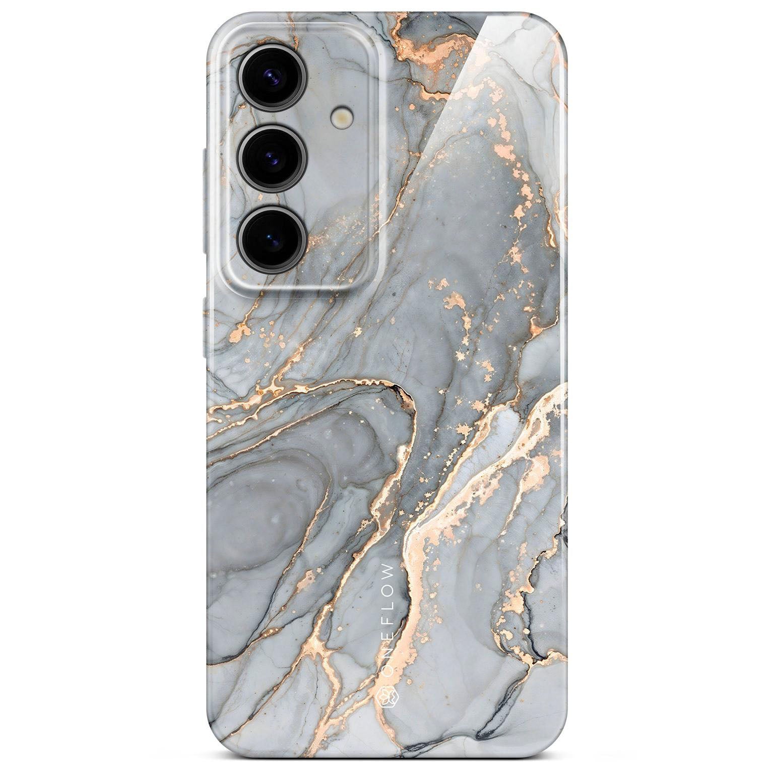 Bliss Cover für Samsung Galaxy S24 in der Farbe Soft Granite (Grau)