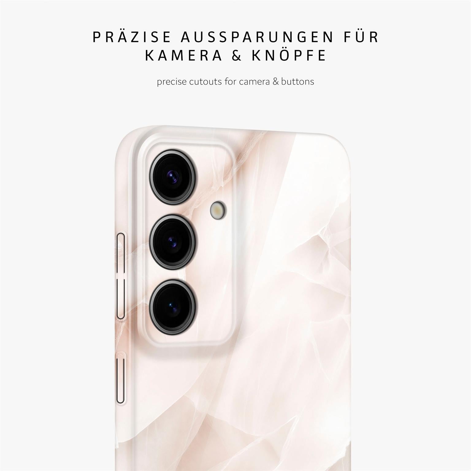 Bliss Cover für Samsung Galaxy S24 in der Farbe Soft Blush (Braun / Beige)