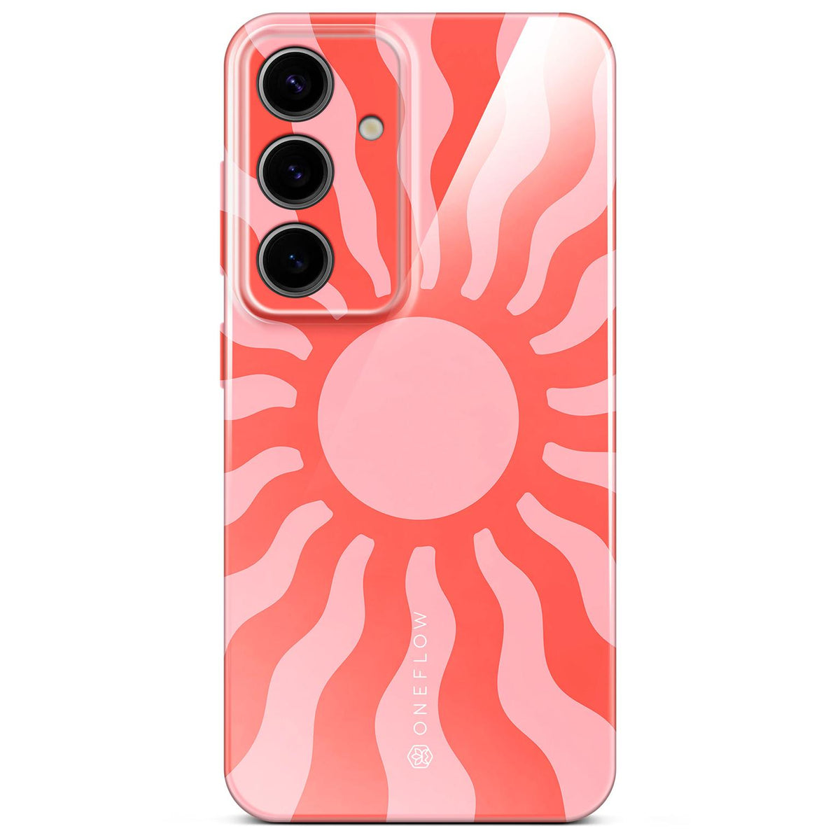 Splash Case für Samsung Galaxy S24 in der Farbe Hot Aura (Rosa / Pink)