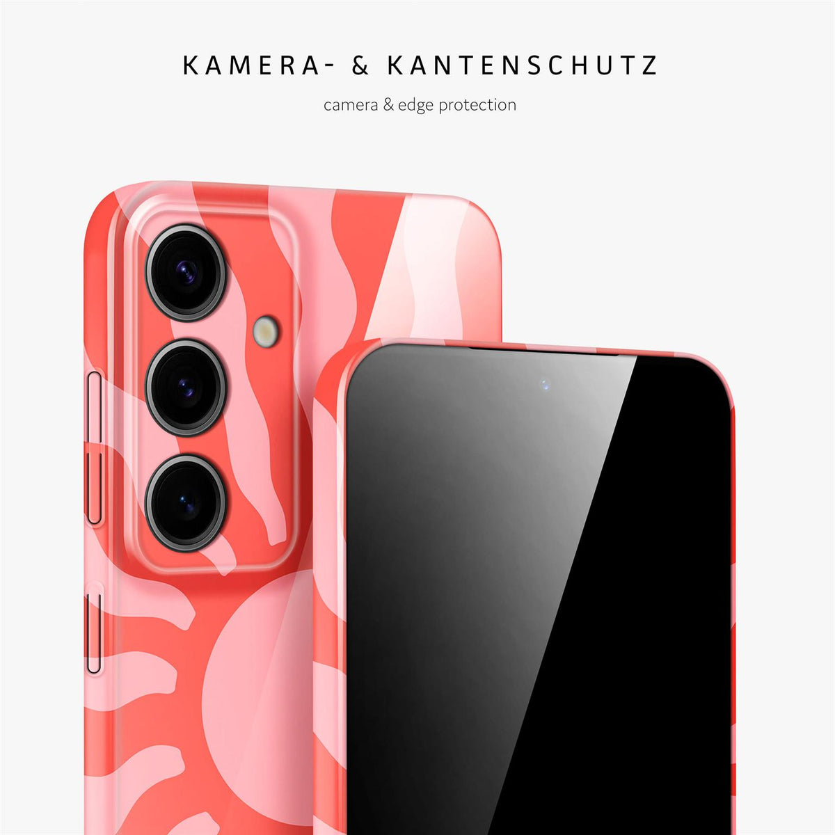 Splash Case für Samsung Galaxy S24 in der Farbe Hot Aura (Rosa / Pink)