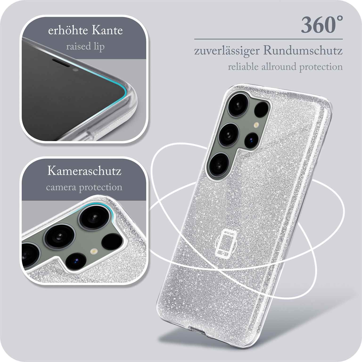 Glitter Case für Samsung Galaxy S24 Ultra