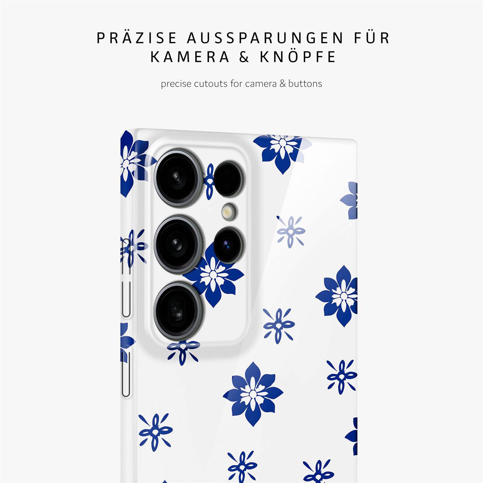 Splash Case für Samsung Galaxy S24 Ultra in der Farbe Porcelain Pop (Weiß)