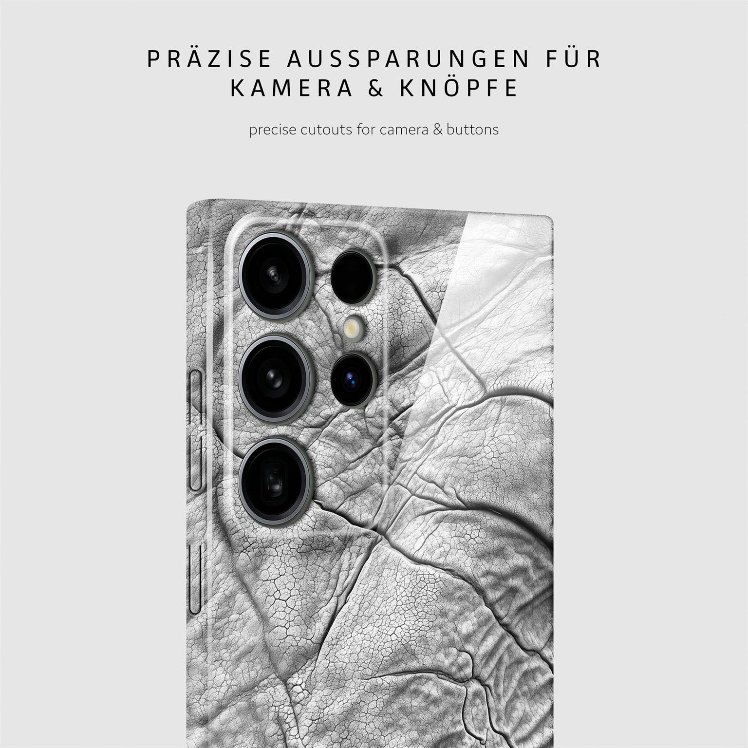Wild Cover für Samsung Galaxy S24 Ultra in der Farbe Mystic Elephant (Grau)