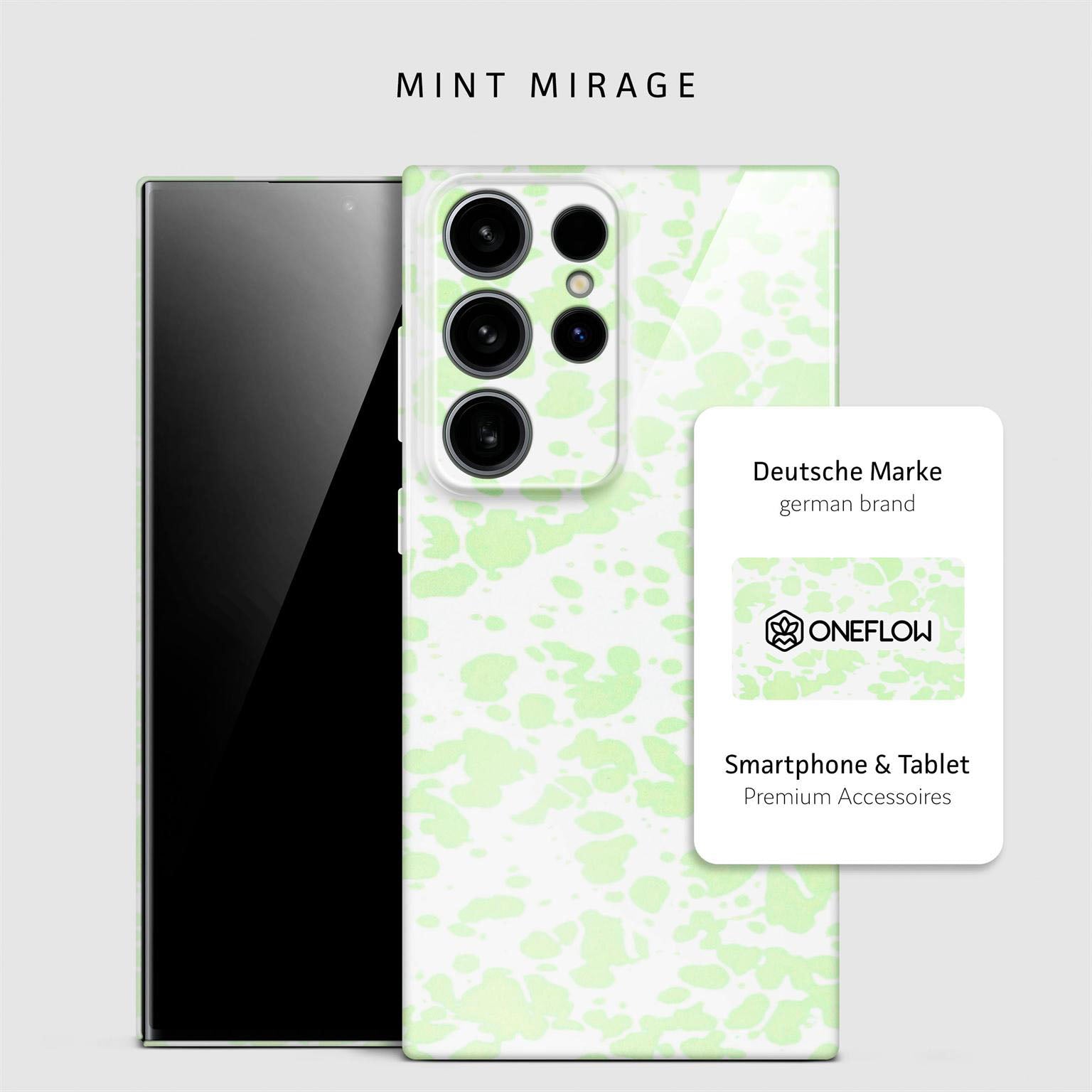 Splash Case für Samsung Galaxy S24 Ultra in der Farbe Mint Mirage (Grün)