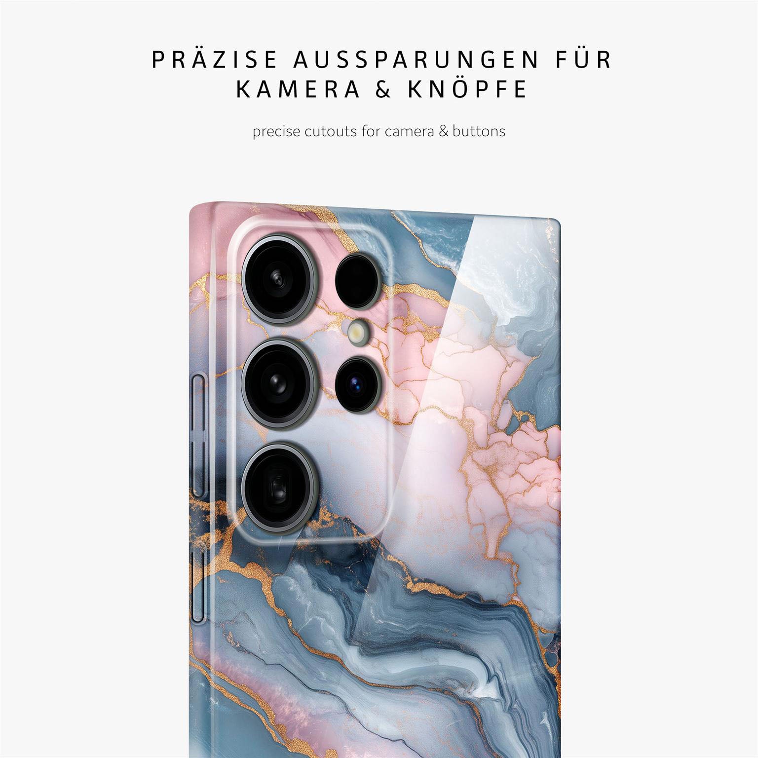 Bliss Cover für Samsung Galaxy S24 Ultra in der Farbe Aurora Lagoon (Mehrfarbig (bunt))