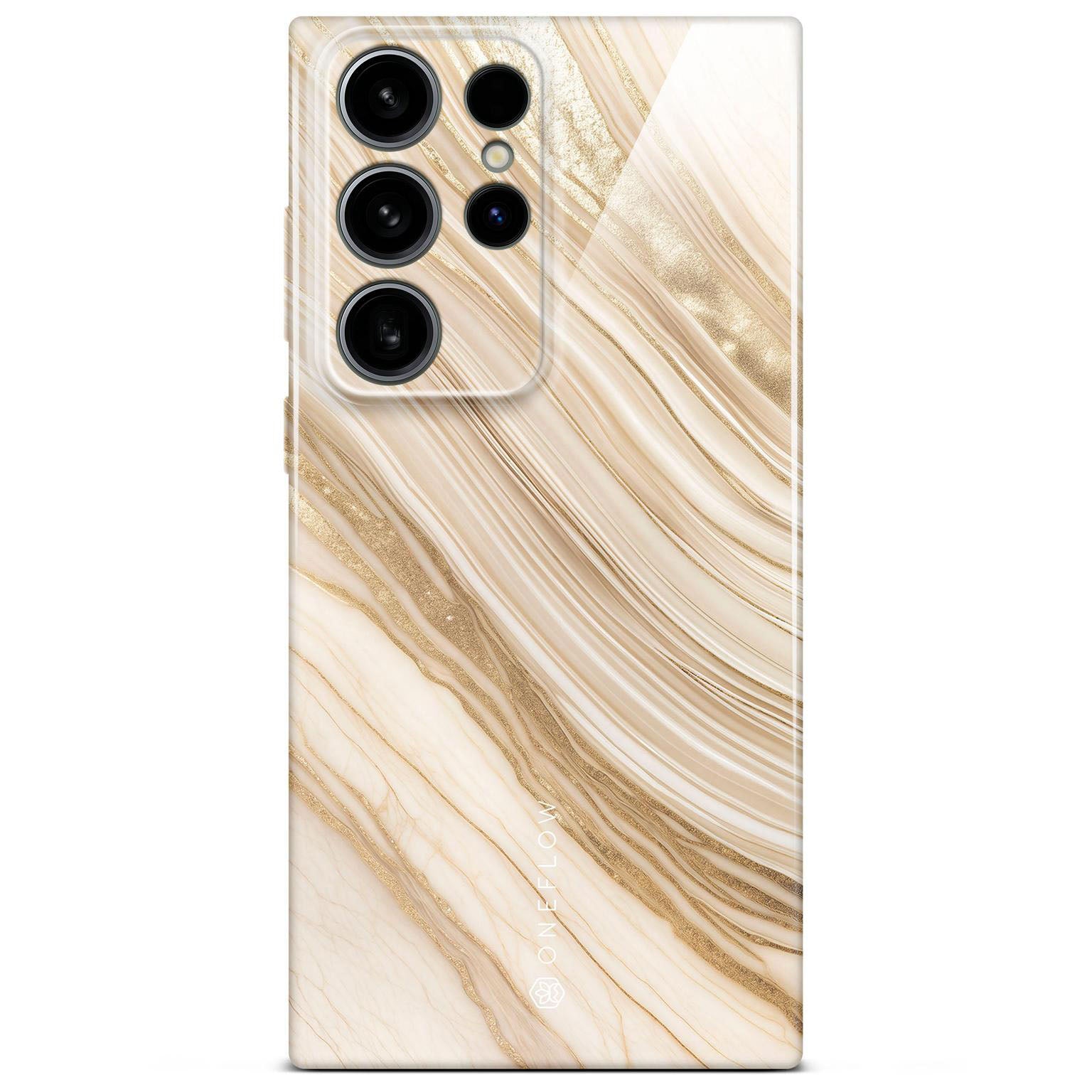Bliss Cover für Samsung Galaxy S24 Ultra in der Farbe Sand Dune (Braun / Beige)