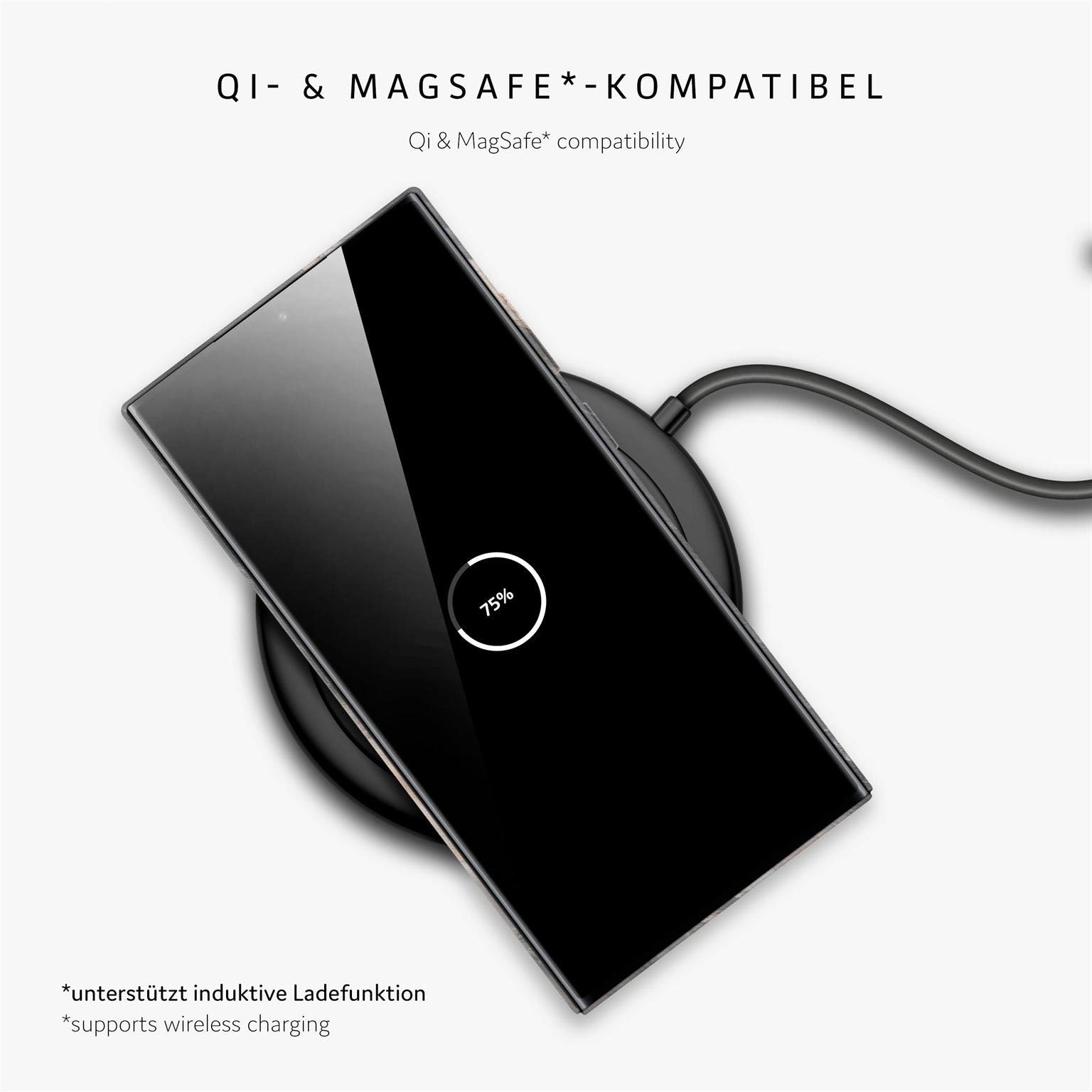 Bliss Cover für Samsung Galaxy S24 Ultra in der Farbe Slate Horizon (Grau)
