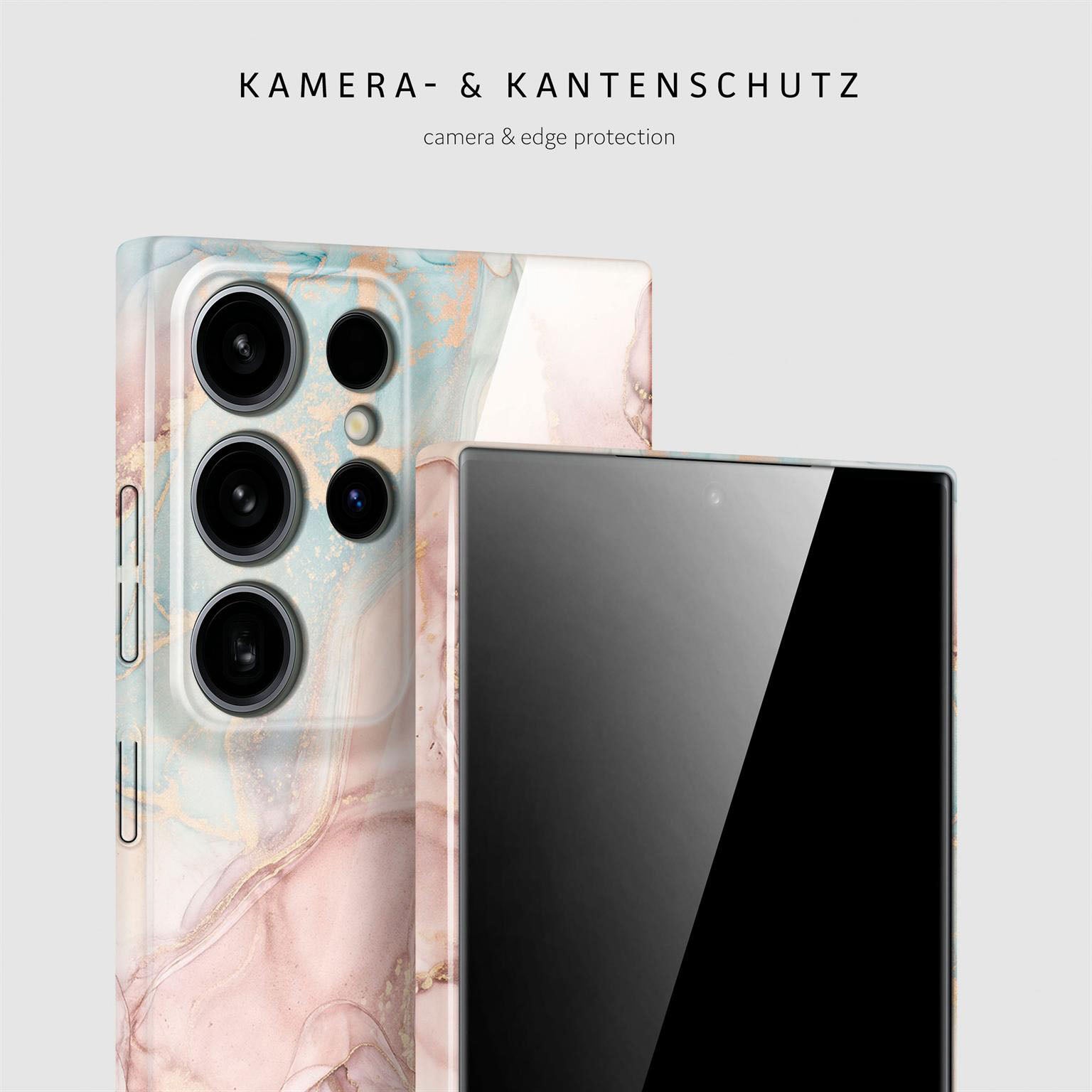 Bliss Cover für Samsung Galaxy S24 Ultra in der Farbe Rose Serenity (Rosa / Pink)