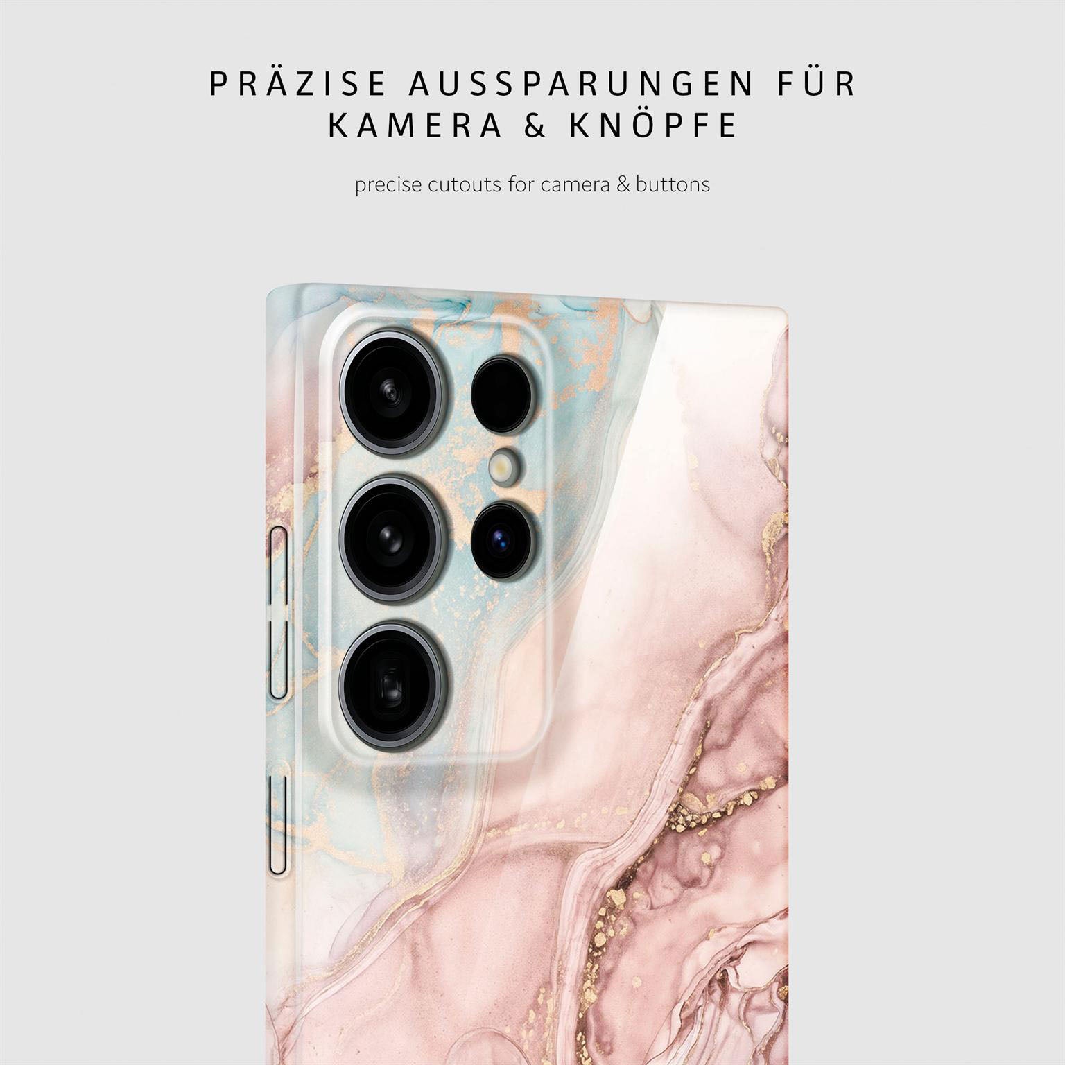 Bliss Cover für Samsung Galaxy S24 Ultra in der Farbe Rose Serenity (Rosa / Pink)