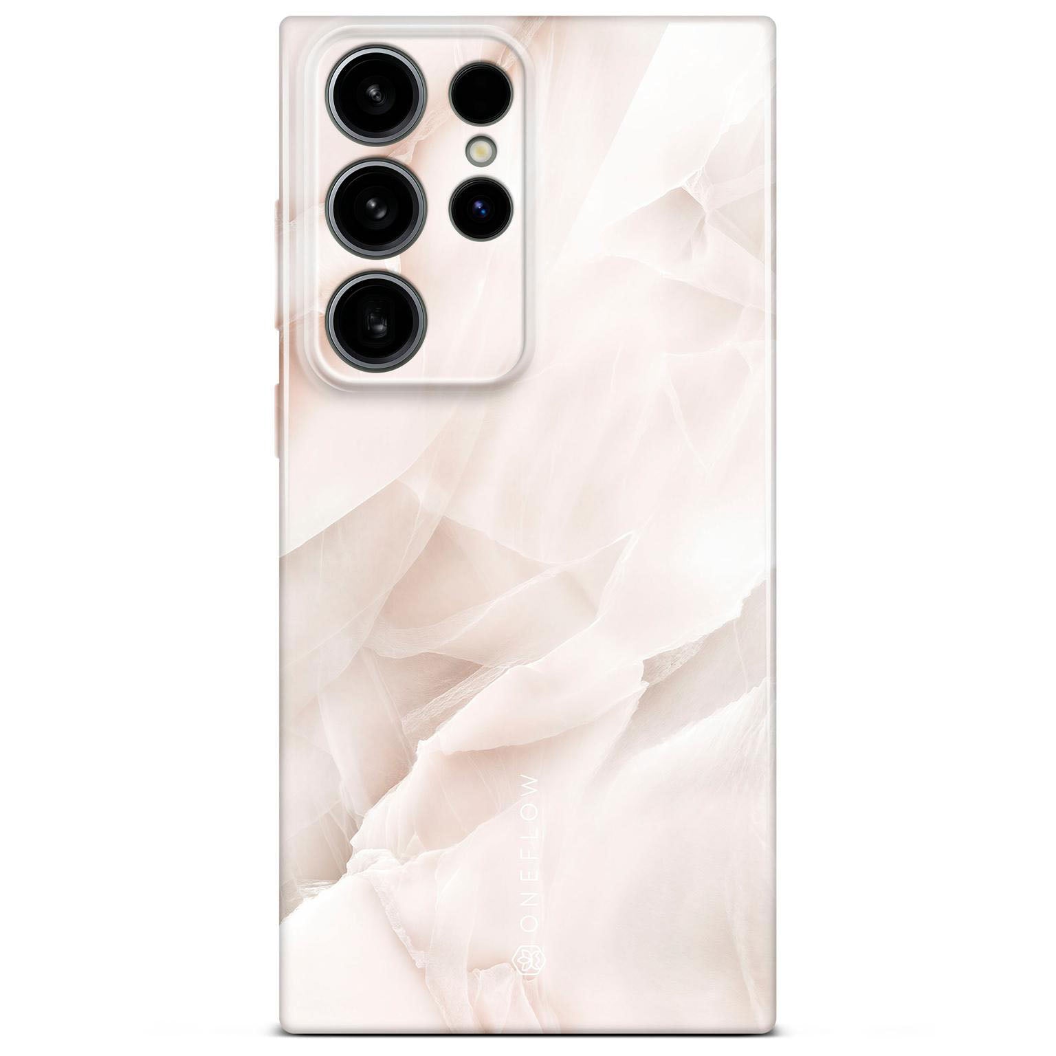Bliss Cover für Samsung Galaxy S24 Ultra in der Farbe Soft Blush (Braun / Beige)