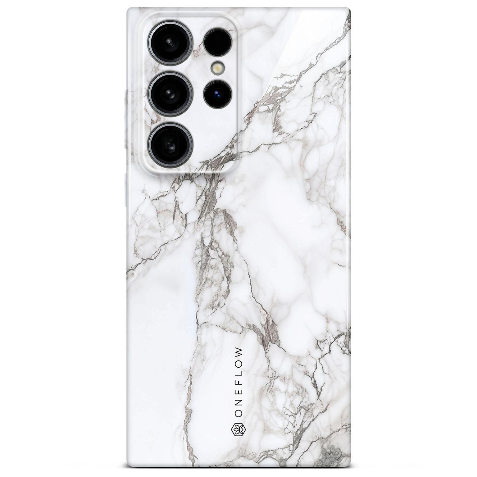 Bliss Cover für Samsung Galaxy S24 Ultra in der Farbe Ivory Whisper (Weiß)