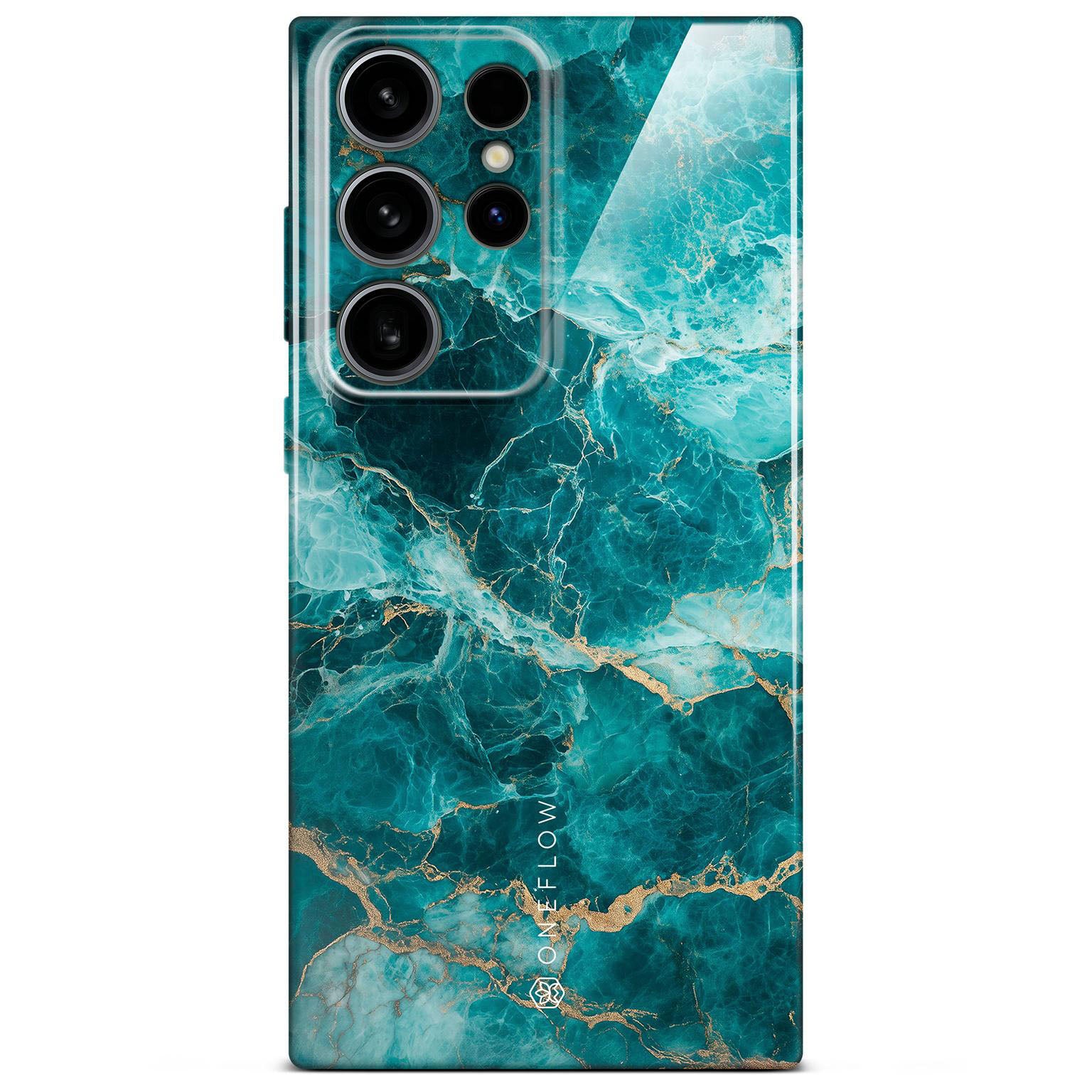 Bliss Cover für Samsung Galaxy S24 Ultra in der Farbe Aqua Prism (Blau)