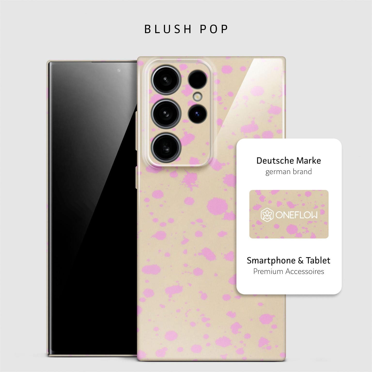 Splash Case für Samsung Galaxy S24 Ultra in der Farbe Blush Pop (Rosa / Pink)
