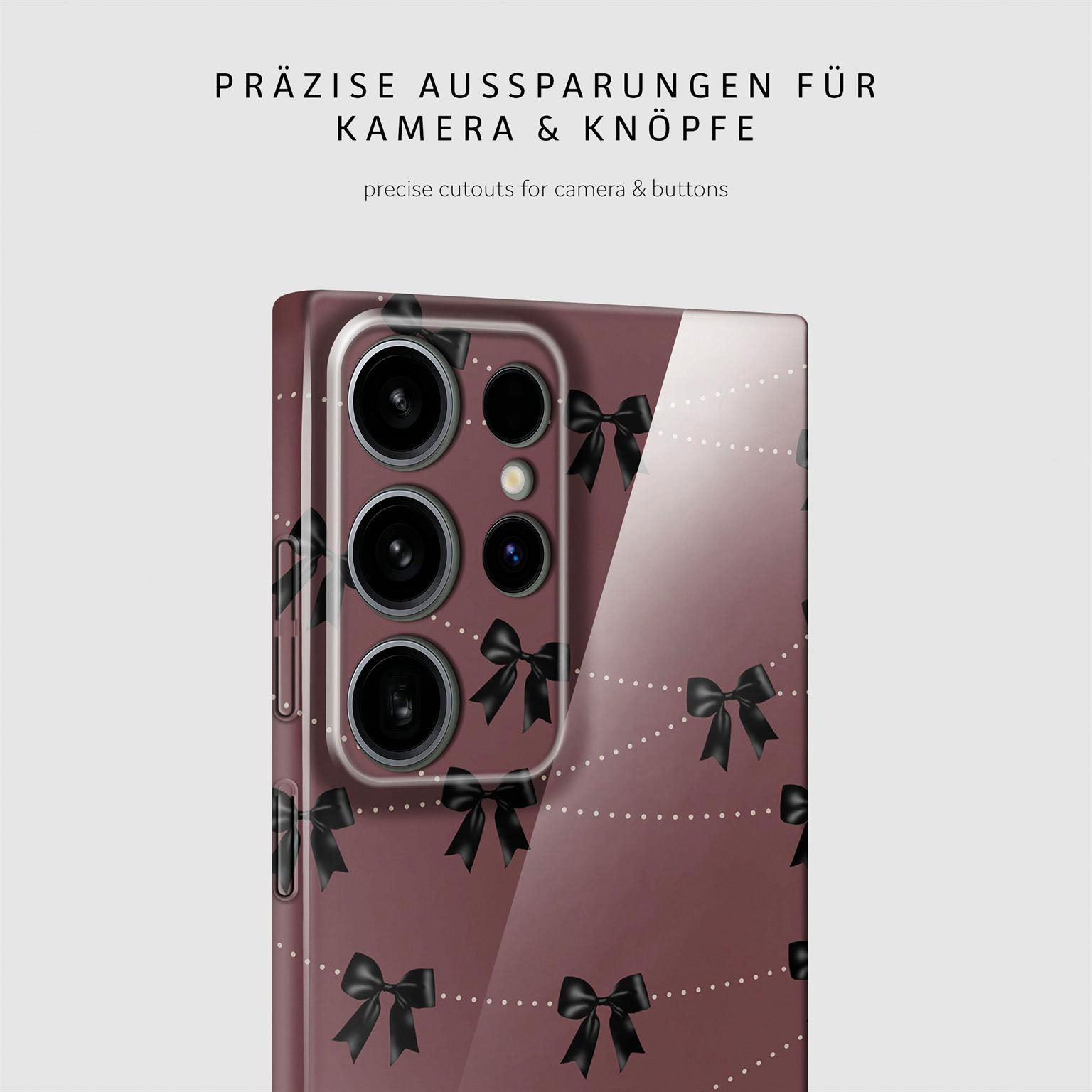Splash Case für Samsung Galaxy S24 Ultra in der Farbe Parisian Kiss (Rot)